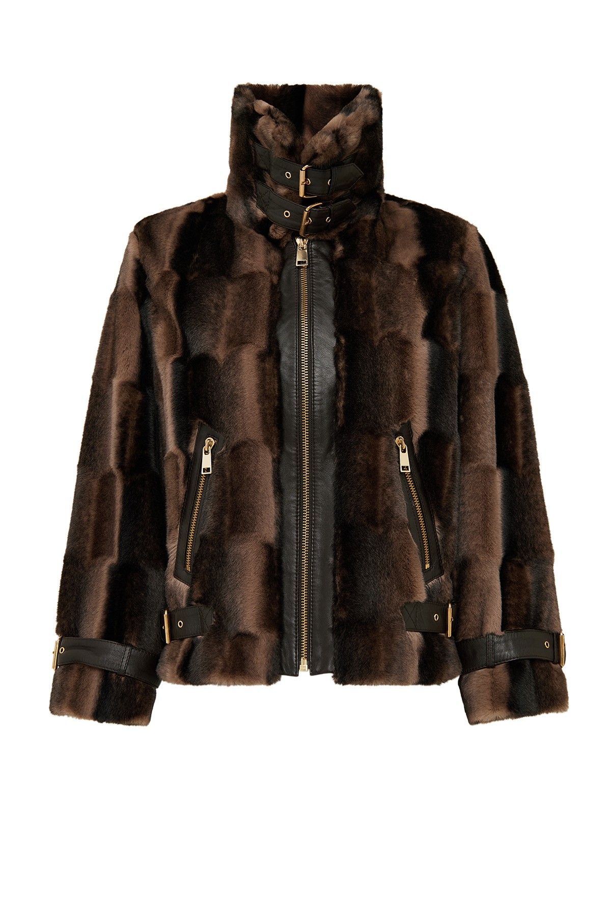 Derimod  Anabel Kadın Kahverengi Teddy Deri Mont 25WGD5952FF - Görsel 3