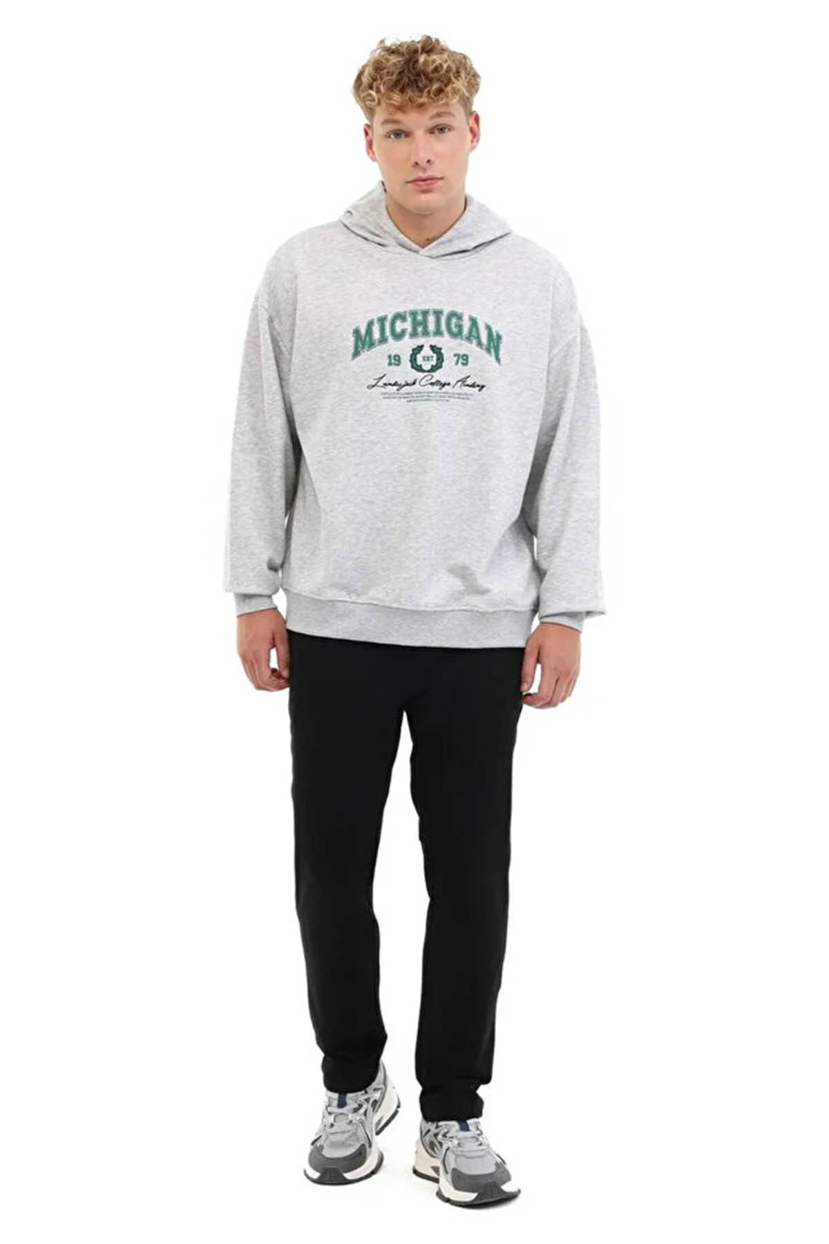 lumberjack MB CT121 T.PANT 6FX Siyah Erkek Eşofman Altı A102064441 görsel 3