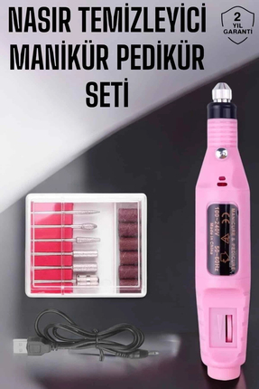 Genel Markalar DİNÇ STORE 44 Protez Tırnak Manikür ve Pedikür Seti Elektrikli