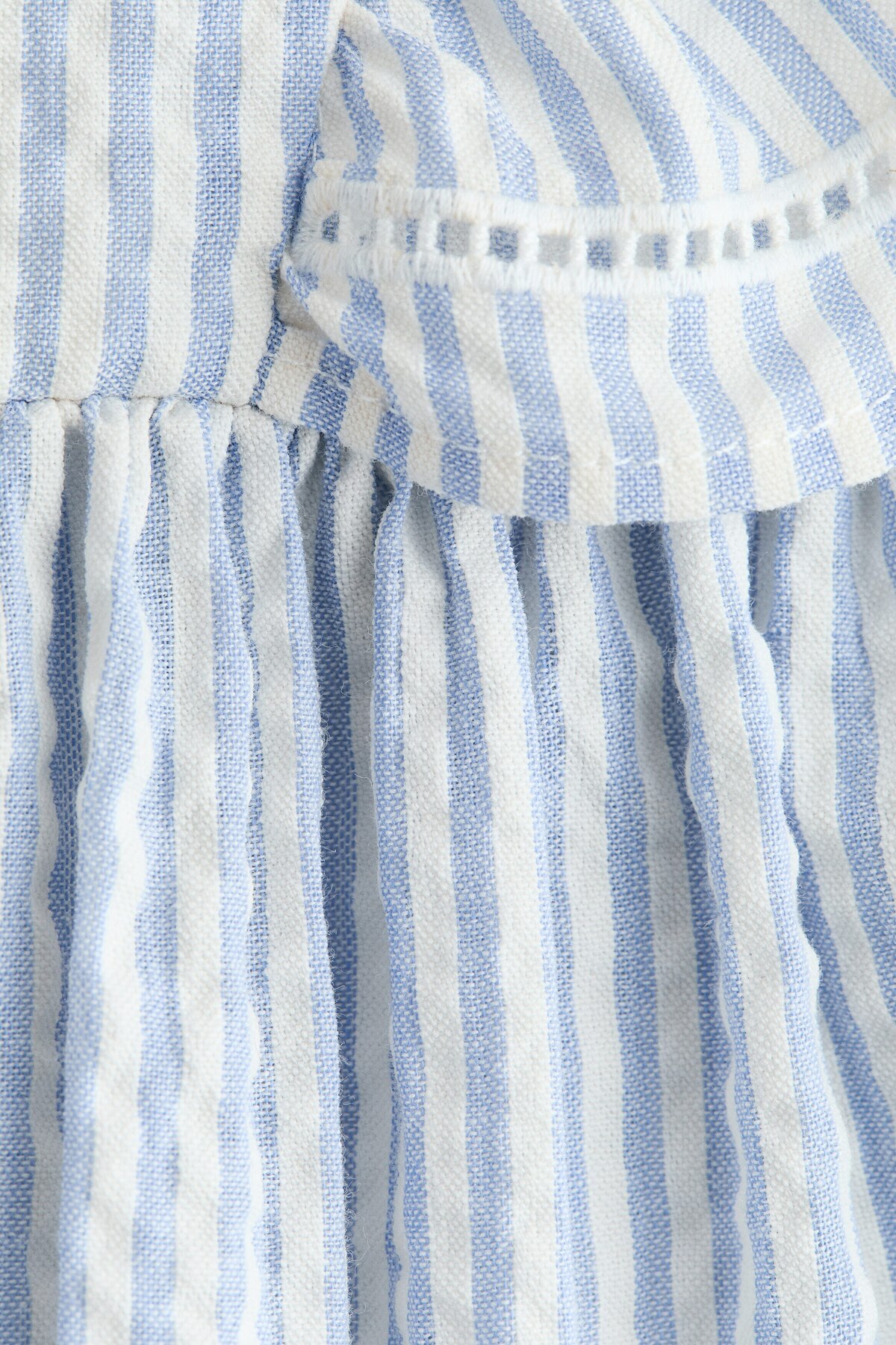 H&M Pamuklu ve Farbalalı Elbise fotoğrafı 6 (önizleme)