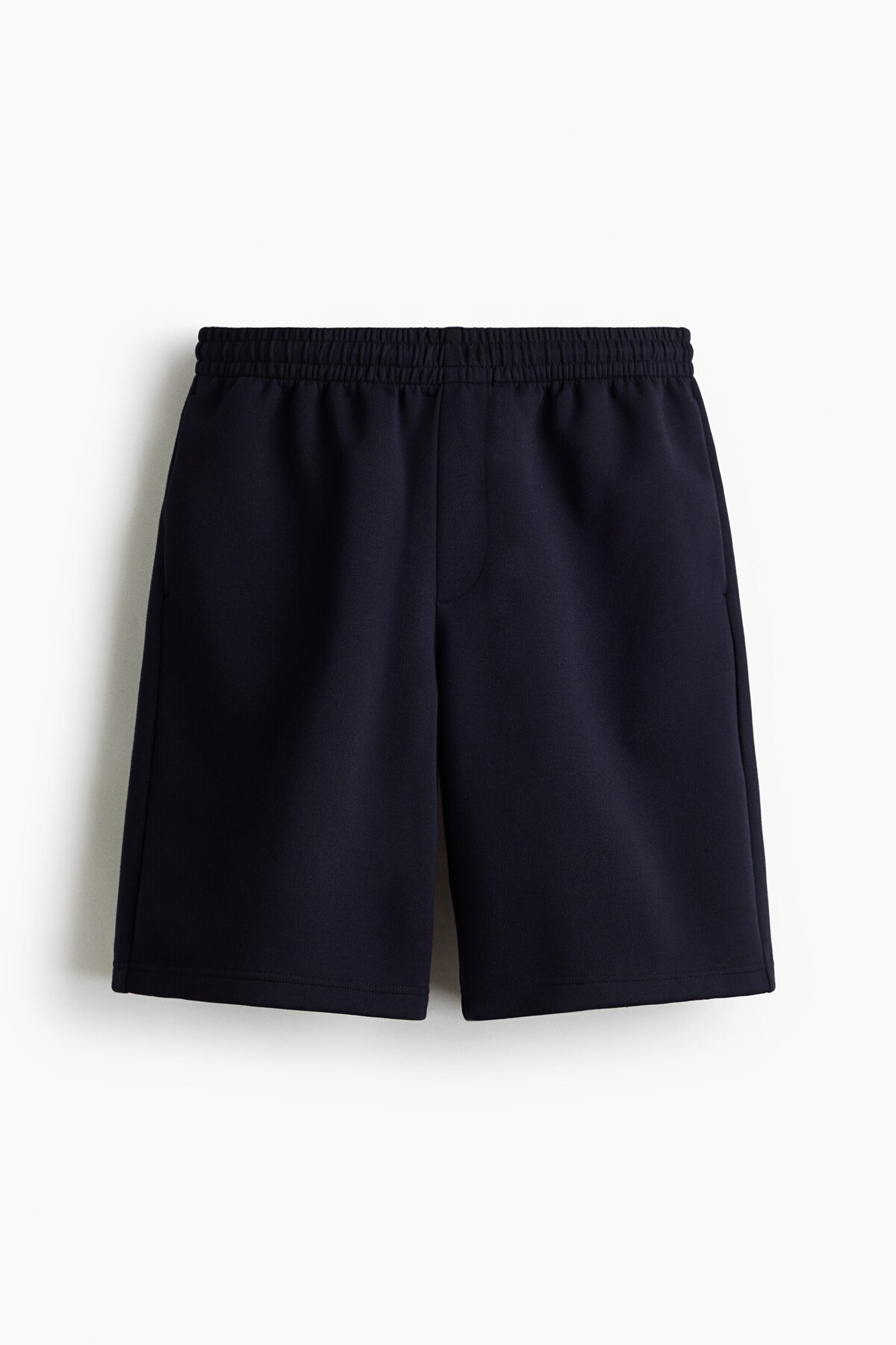 H&M İnterlok Şort Relaxed Fit görsel 4