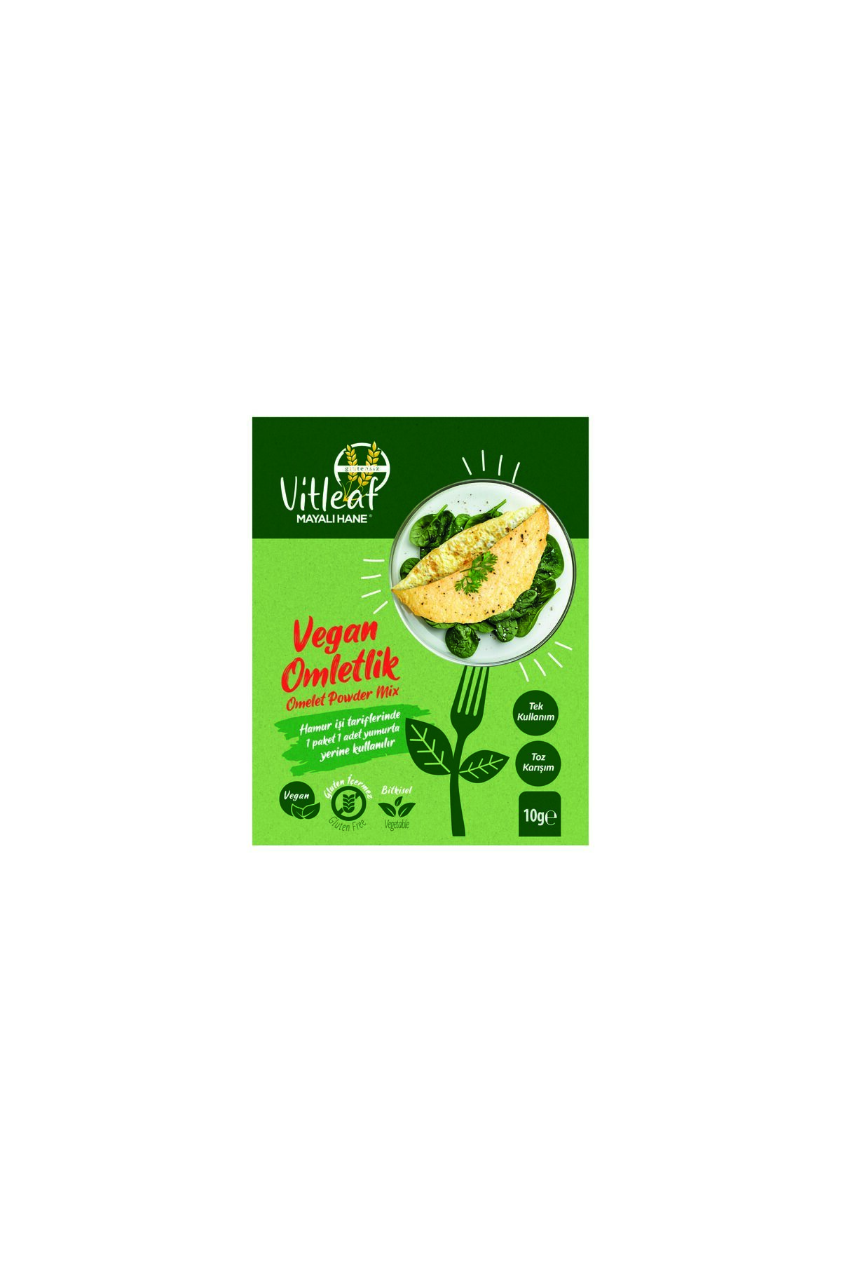 VITLEAF VEGAN OMLETLİK TOZ KARIŞIM 5*10 G - Fiyatı, Yorumları