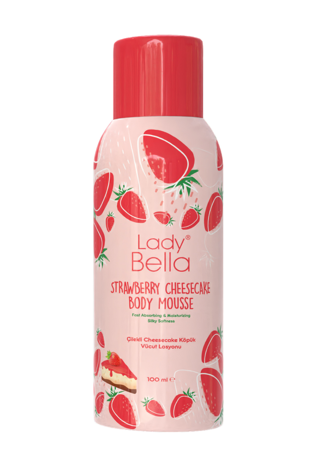NEMLENDİRİCİ VUCÜT KÖPÜĞÜ STRAWBERRY CHEESECAKE — 523631020310-1241 — تصویر 3 از 3