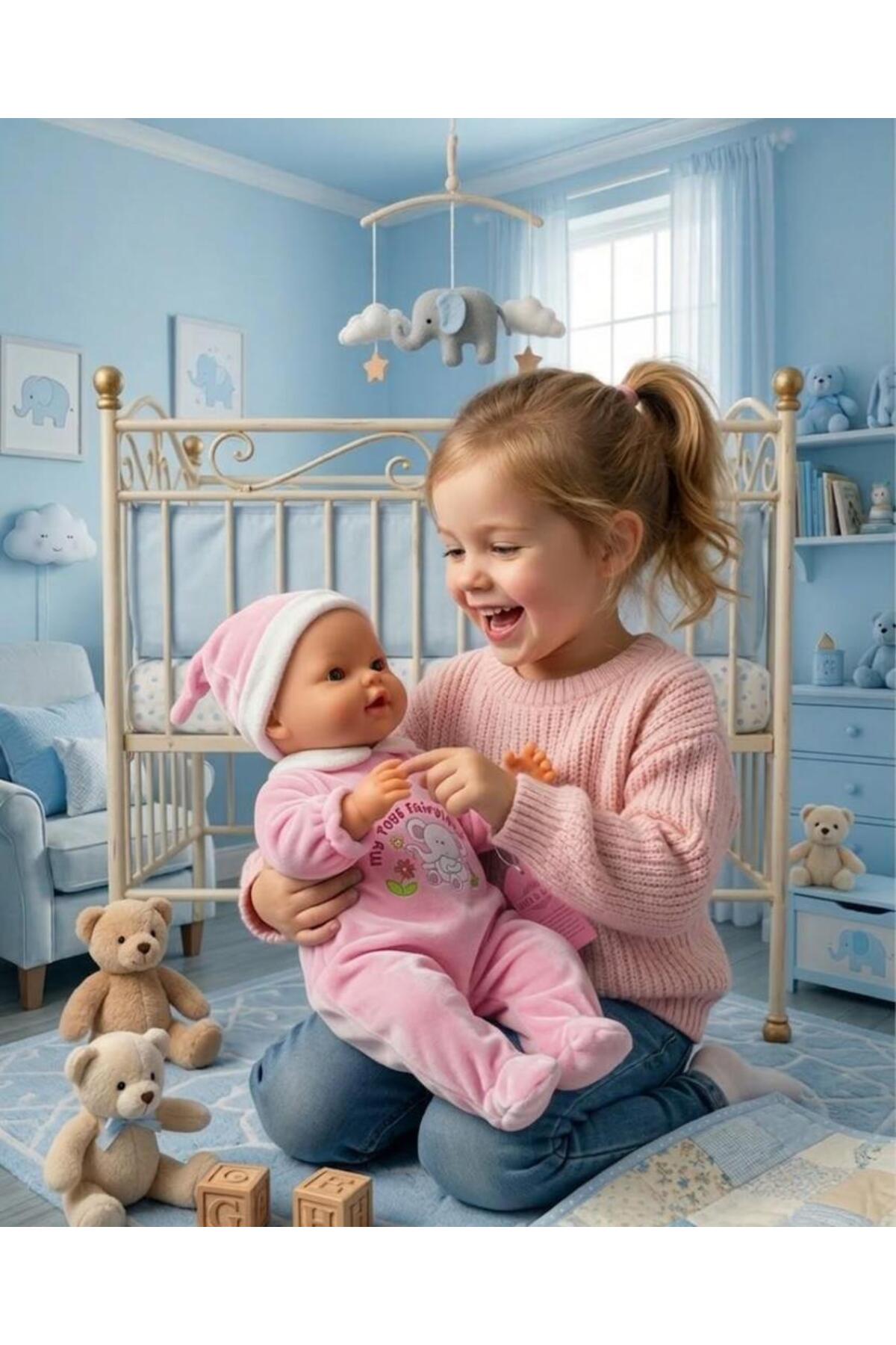 Tıfıl Toys BiBi İnteraktif Konuşan ve Gülen Elektronik Mimikli Aksesuarlı Et Bebek fotoğrafı 2 (önizleme)