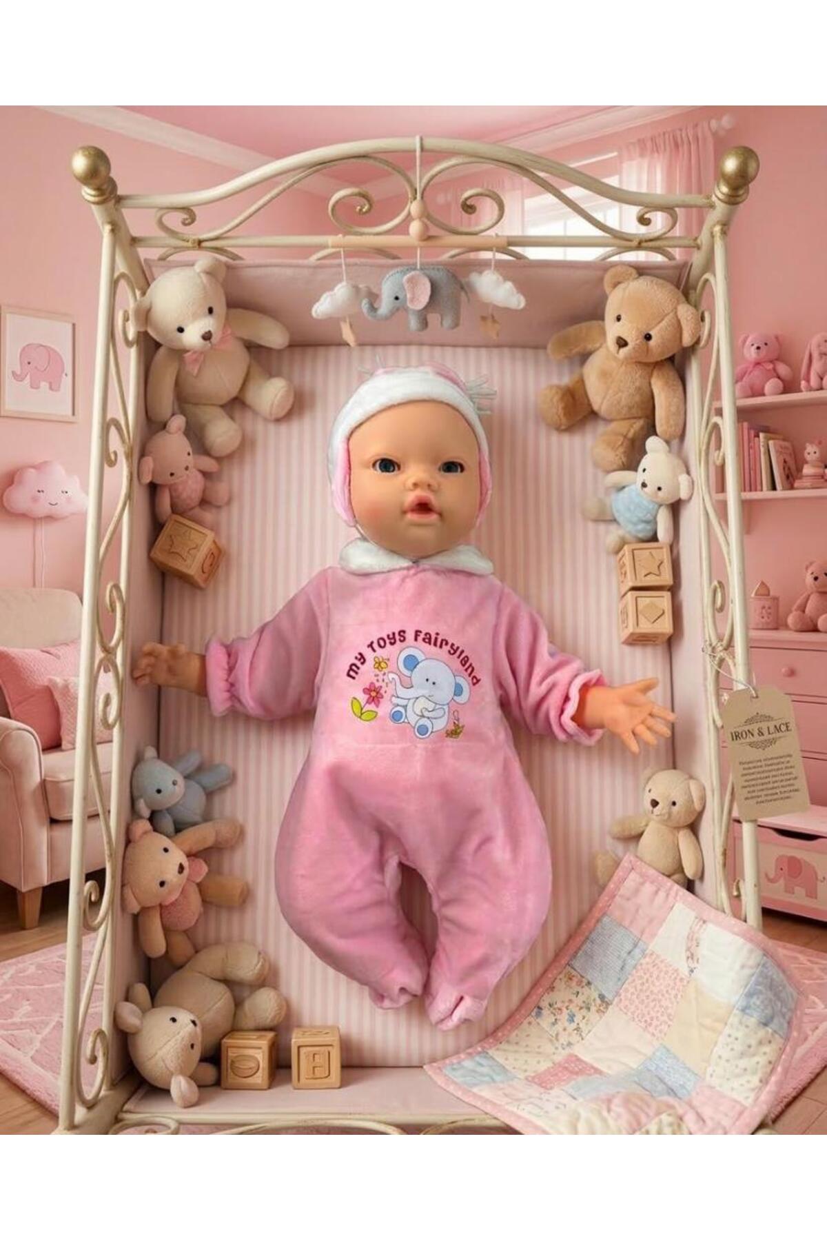 Tıfıl Toys BiBi İnteraktif Konuşan ve Gülen Elektronik Mimikli Aksesuarlı Et Bebek fotoğrafı 3 (önizleme)