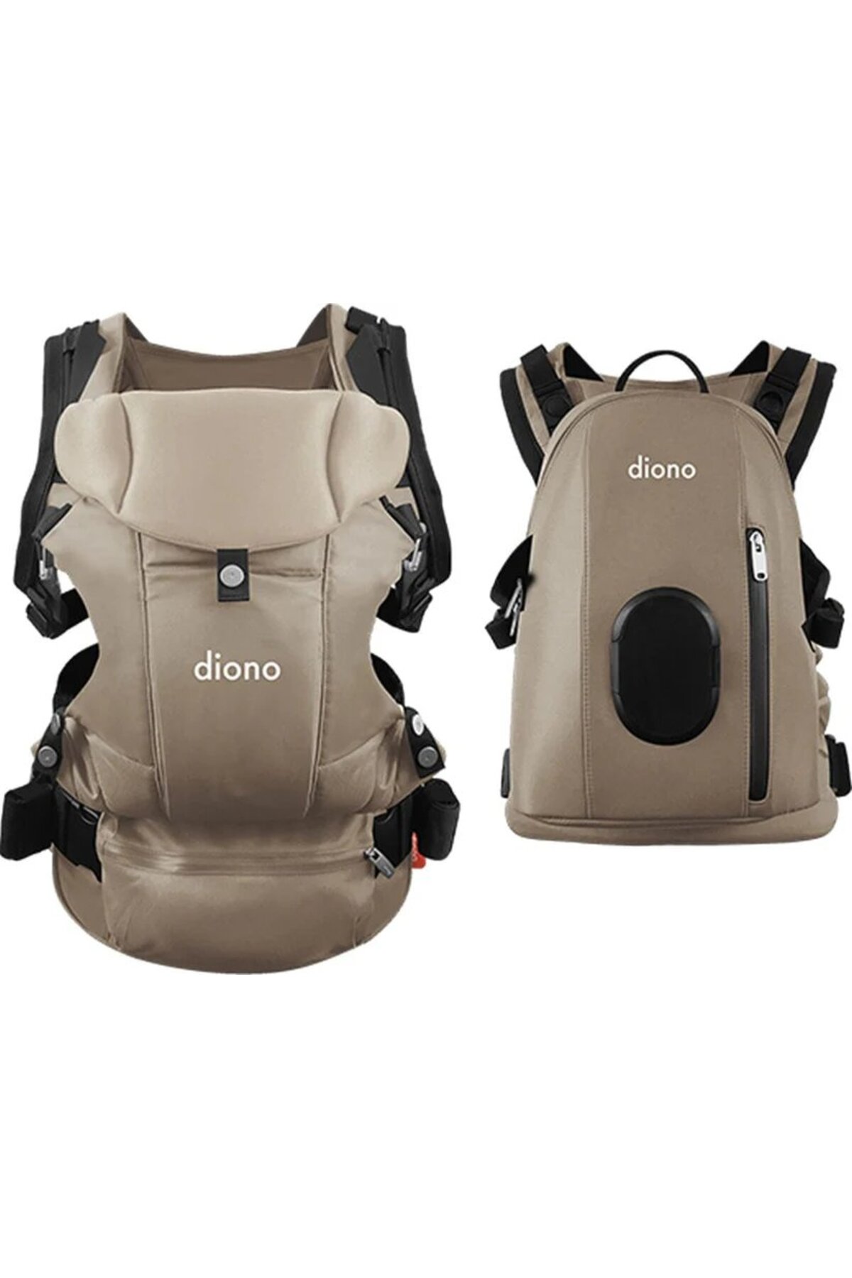 Diono Carus Complete 4’ü 1 Arada Bebek Kangurusu + Çıkarılabilir Sırt Çantası – 15 Kg Taşıma Kapasi fotoğrafı 6 (önizleme)