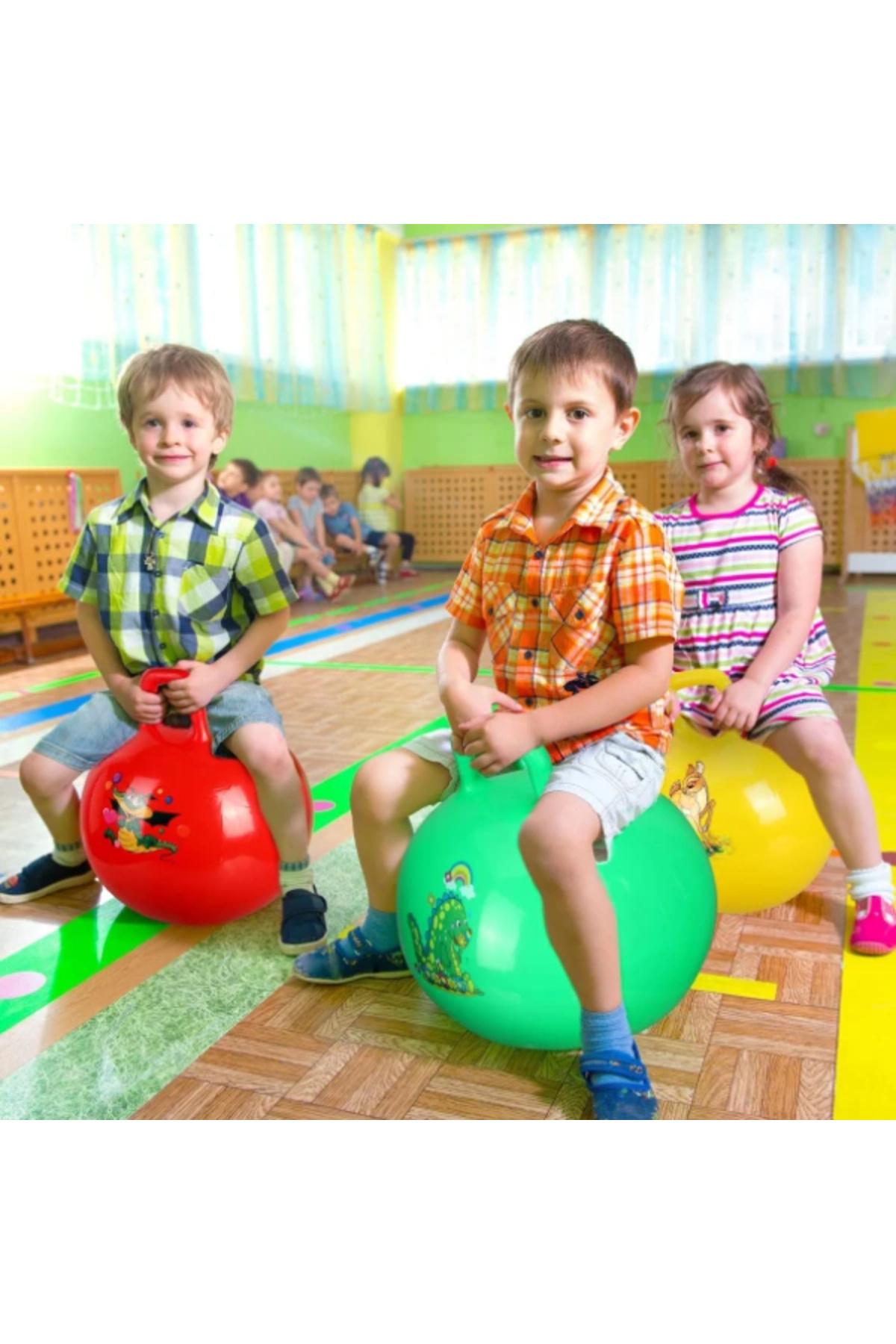 Empressco Düzenli egzersiz için dayanıklı ve konforlu zıplama ve pilates topu fotoğrafı 2 (önizleme)