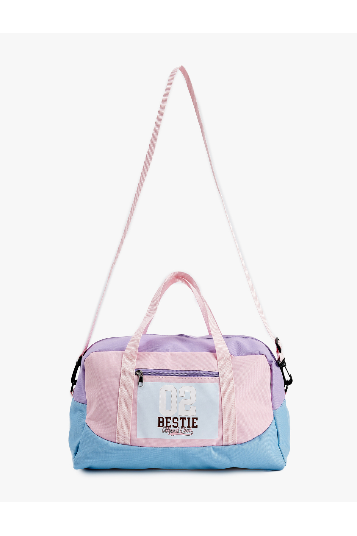 Koton  Fermuarlı Renkli Spor Çantası - Görsel 4