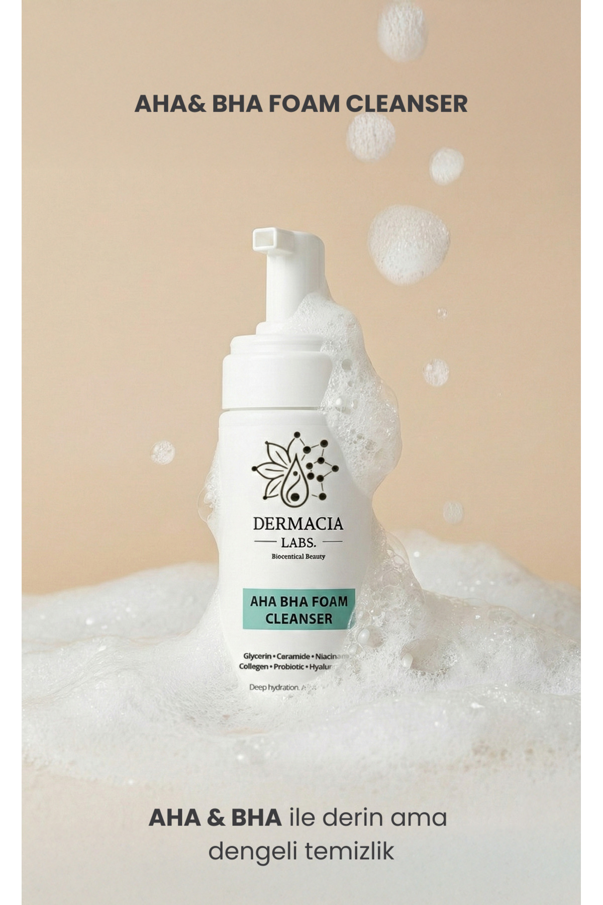 Leke ve Gözenek Karşıtı Cilt Bakım Seti, %5 Traneksamik+%10 Azelaik+%5 Niacinamide+Temizleme Köpüğü — DL-AKLESET4 — تصویر 3 از 7