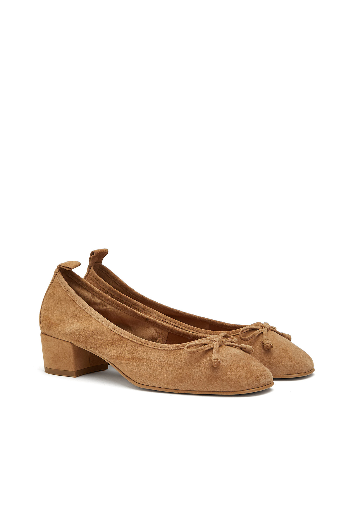 Tobacco Suede Heels
