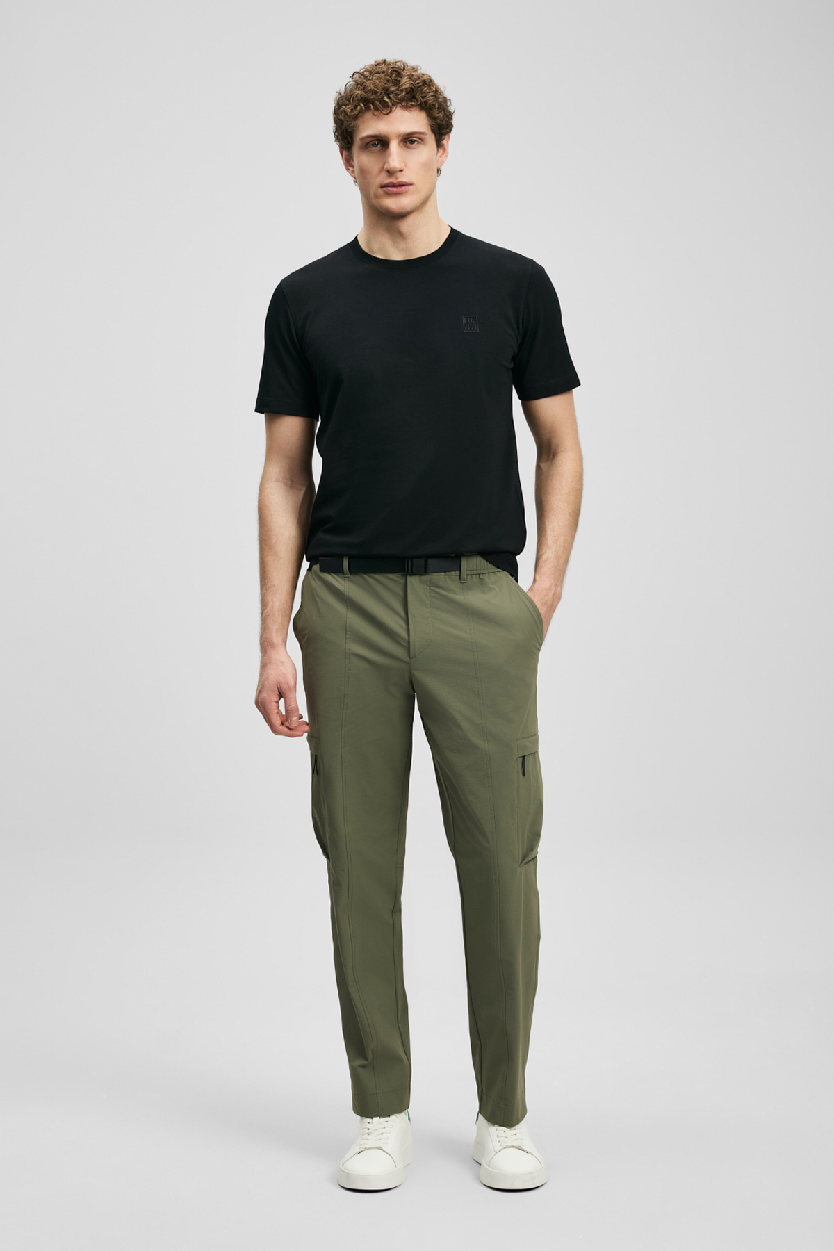 Lufian  Pablo Modern Grafik T- Shirt Siyah - Görsel 2