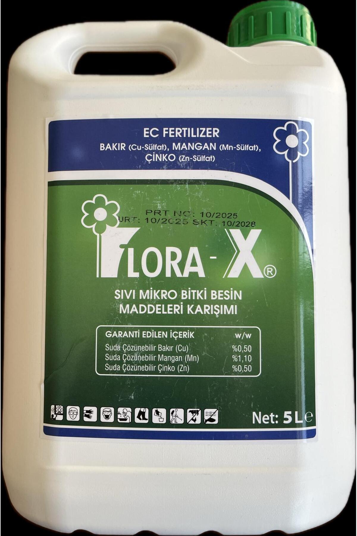 floraです Şahtar zirai ürünler FLORA-X SIVI BİTKİ GÜBRESİ 5LT(ÇİÇEK