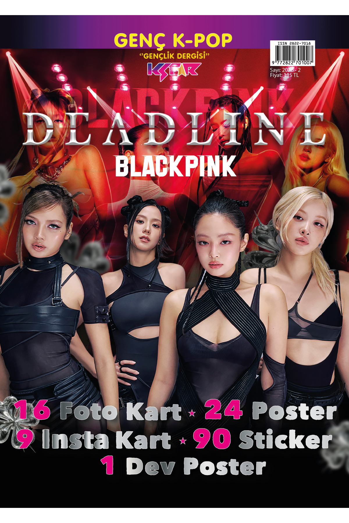 KSTAR Blackpink Deadline Dergisi Kpop - Fiyatı, Yorumları