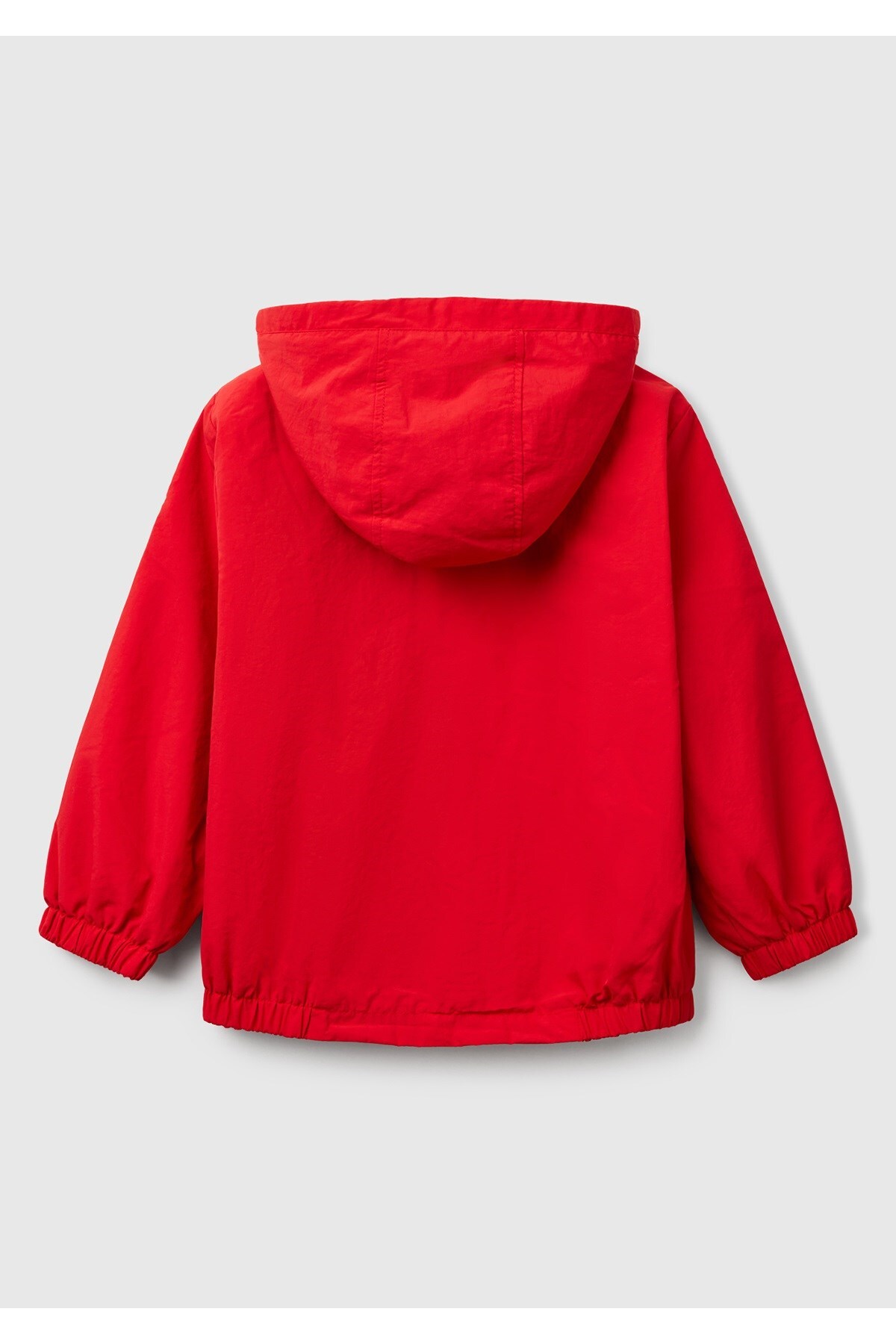 Benetton Kırmızı Erkek Bebek Yağmurluk fotoğrafı 2 (önizleme)
