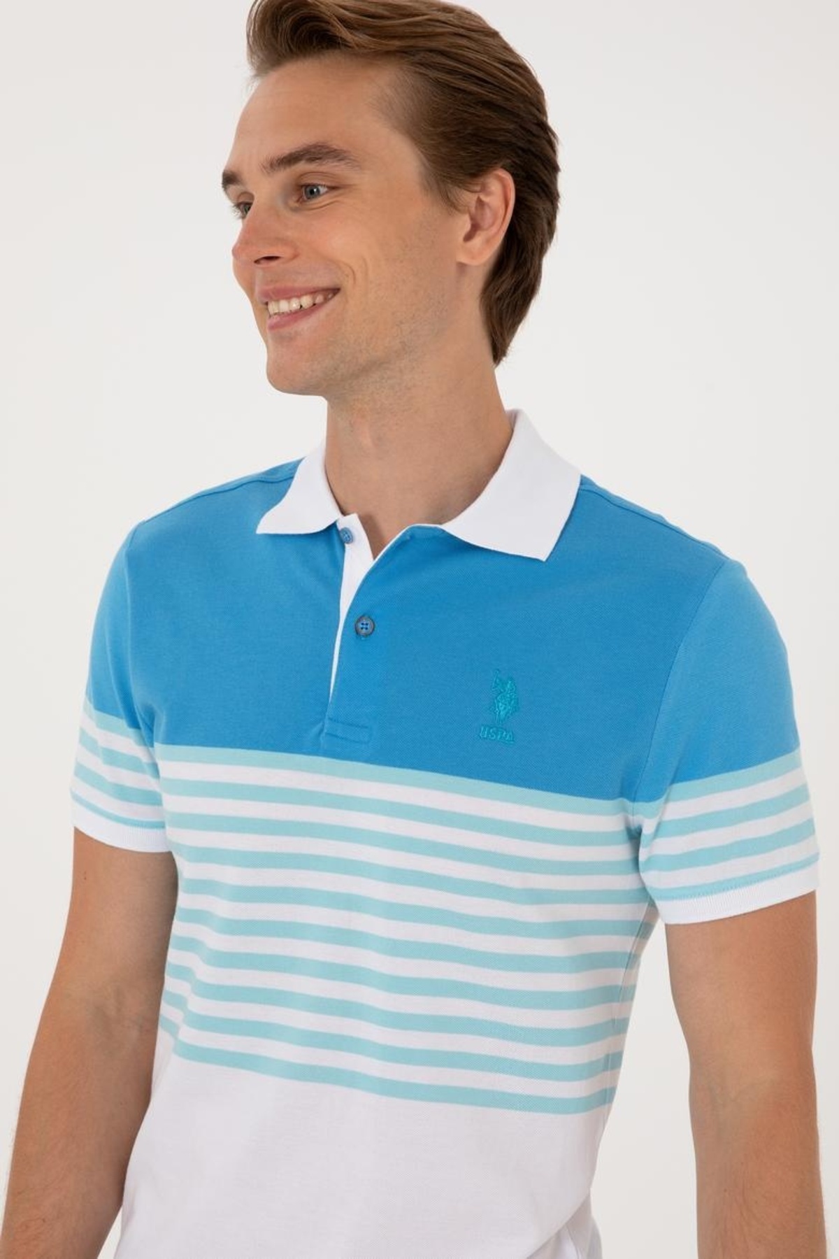پولوشرت مردانه یقه پلو | یو اس پولو U.S. Polo Assn. 2105709 TR - تصویر 2