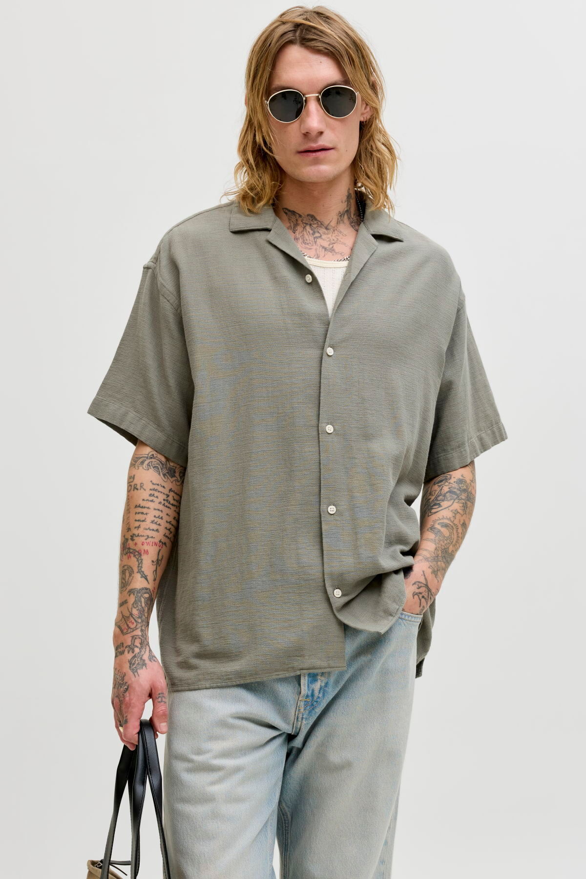 پیراهن یقه اسکی مردانه - لیام جک اند جونز پیراهن Jack & Jones