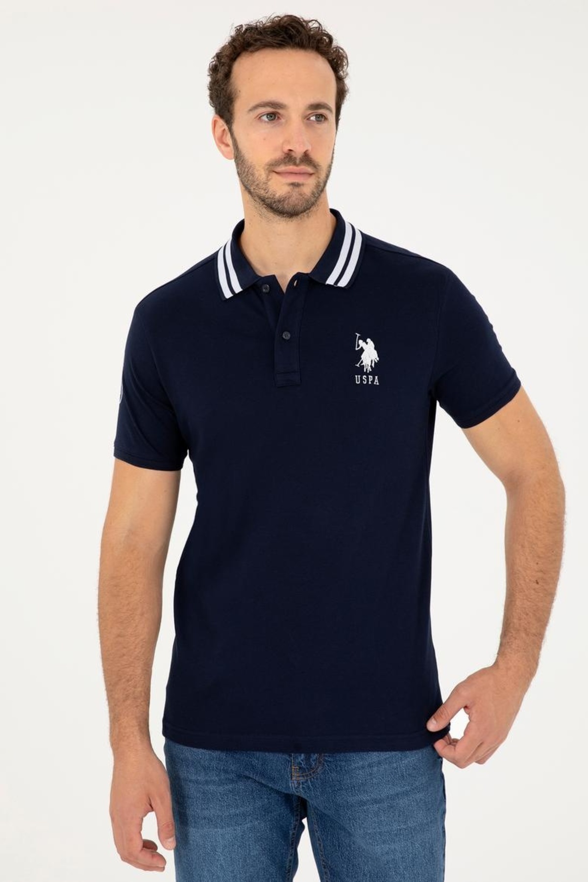 تیشرت مردانه یقه پولو US Polo Assn مدل 1792252 GSD01IY024 — 3