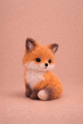 Keçev KeçeGo Tilki Keçe İğneleme Seti, Yeni Başlayanlar İçin DIY Hobi Seti