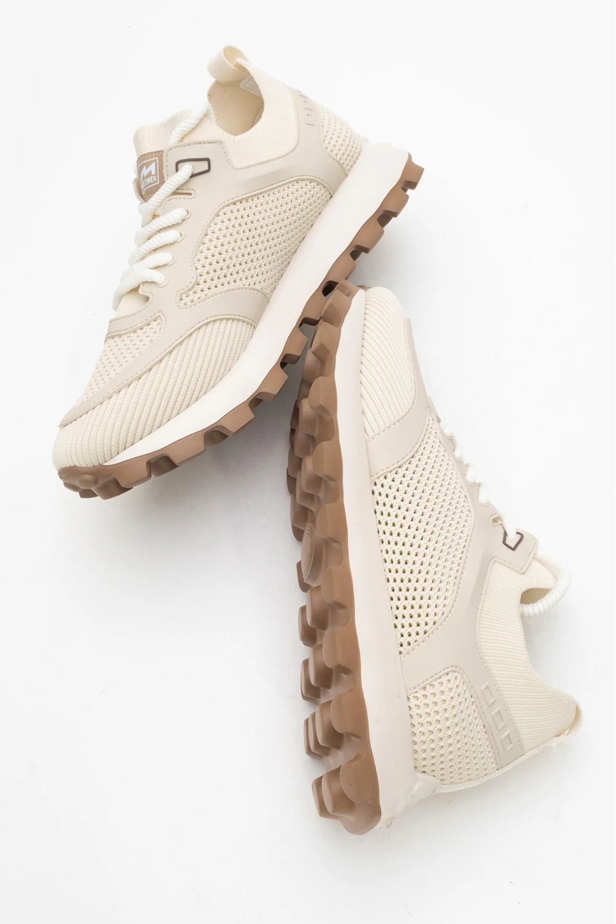 MARCOMEN 21326 152-21326 Deri Sneaker Ayakkabı Bej Günlük Ayakkabı