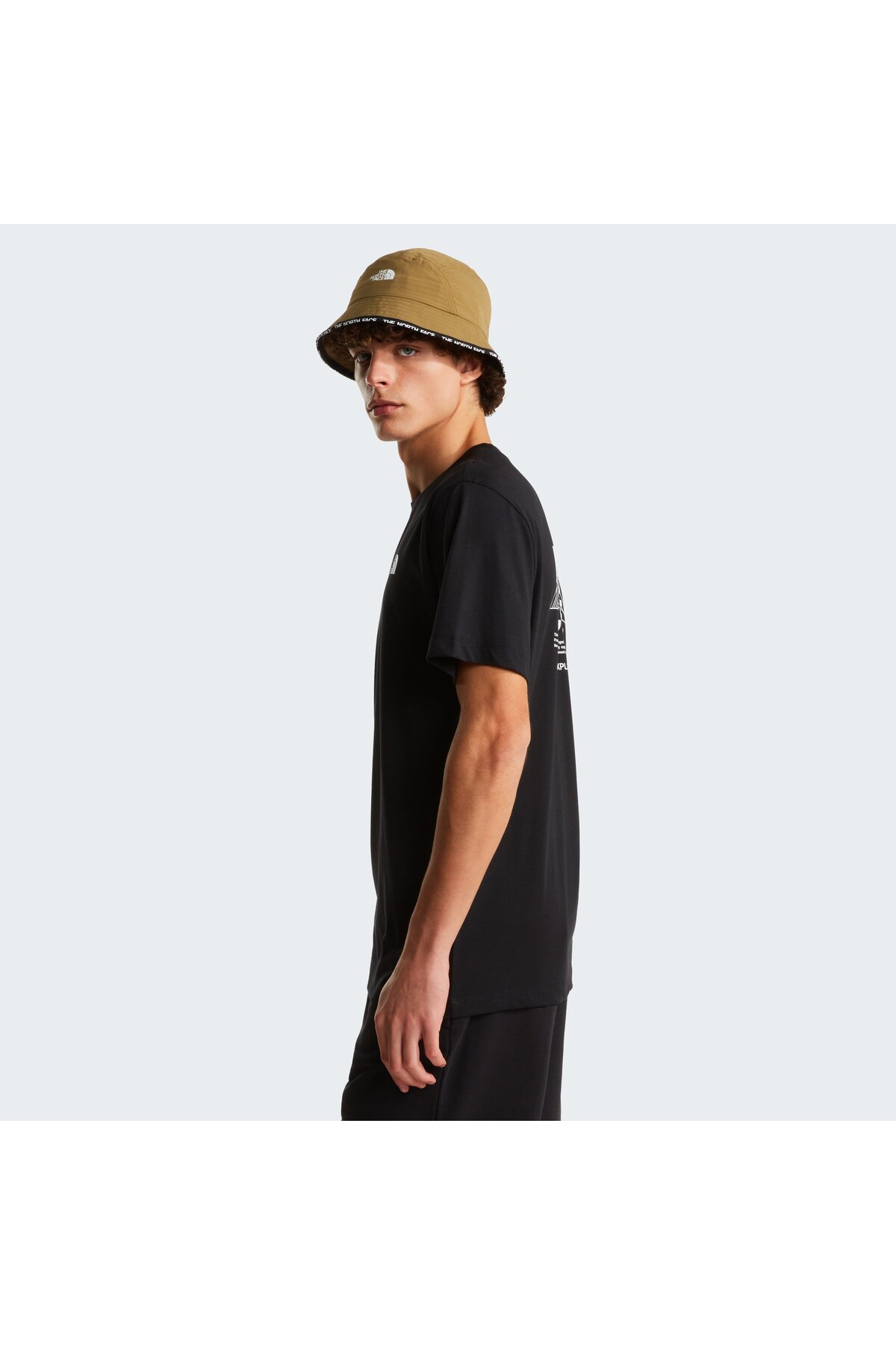 M Mountain Sketch Regular Short Sleeve Erkek T-Shirt 3