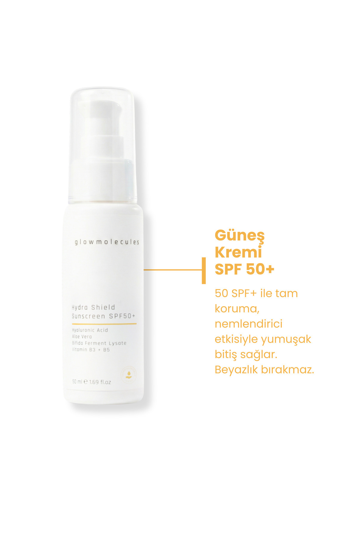 Cilt Kalkanı 2’li Set - Nemlendirici Krem + SPF50 Güneş Kremi — GLW-SET-SPF-01 — تصویر 6 از 8