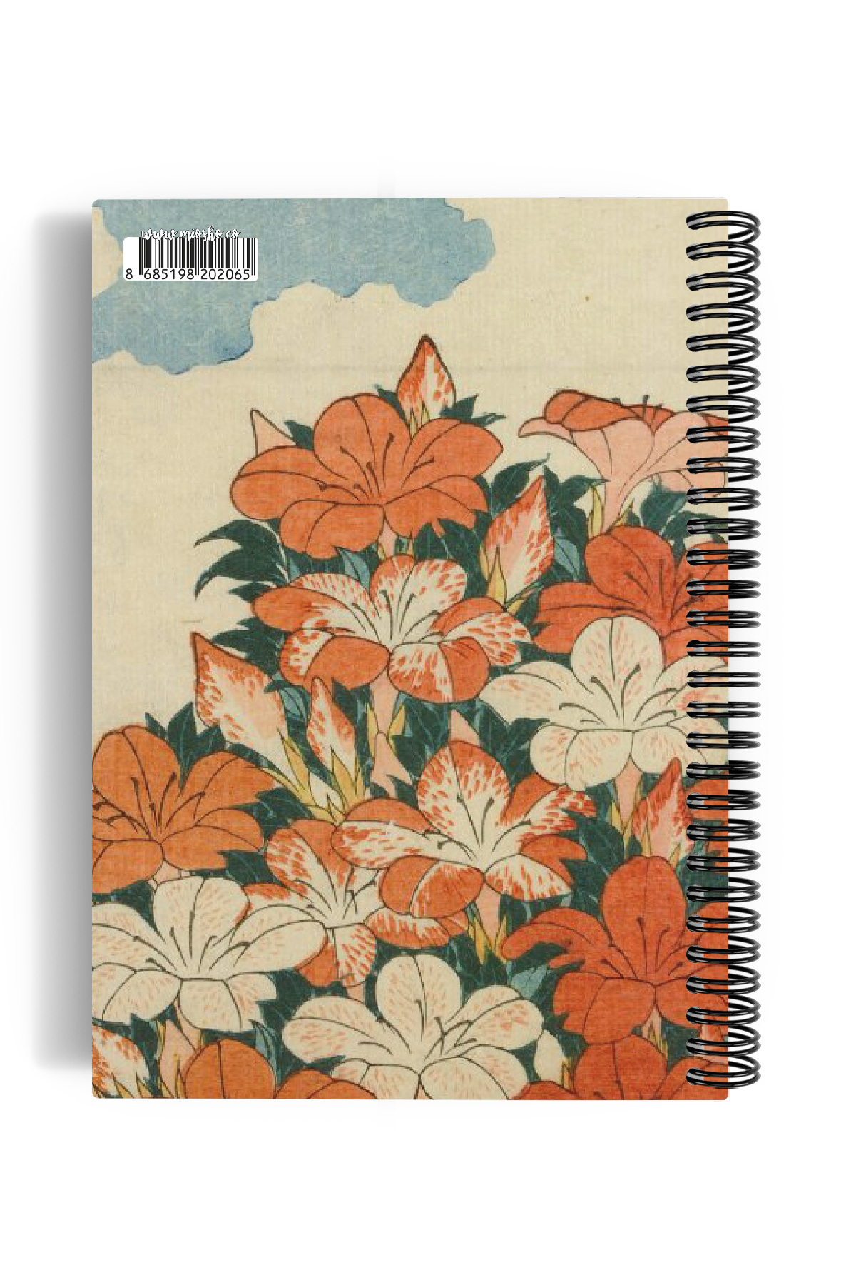 miosho Katsushika Hokusai / Cuckoo and Azaleas,1834 | Spiral