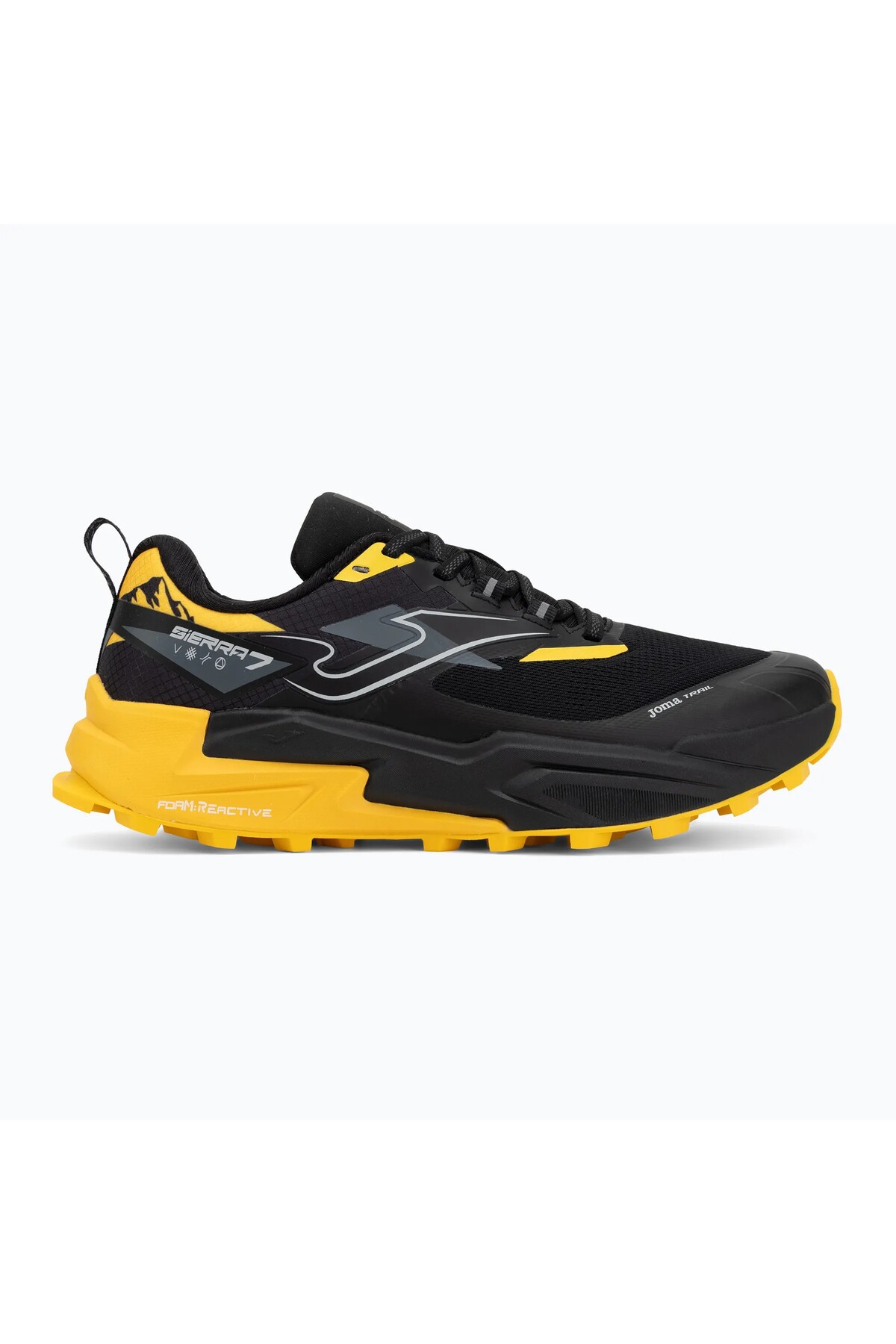 Joma TKSIES2601 Sierra Erkek Yürüyüş/Koşu Ayakkabısı Siyah görsel 2