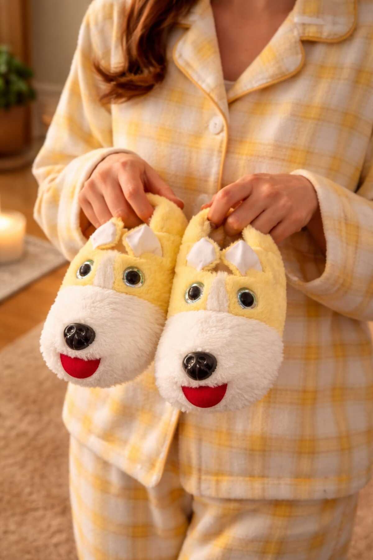 maydos Unisex Rahat Sevimli Panduf Ev Botu