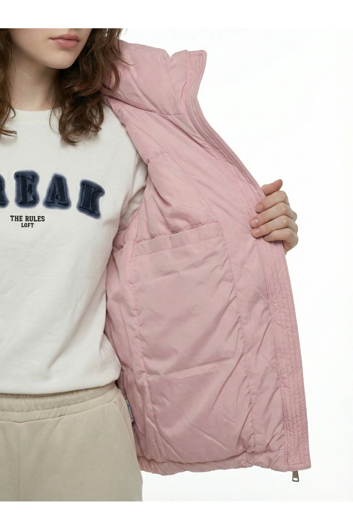 Loft Regular Fit Kadın Mont görsel 6