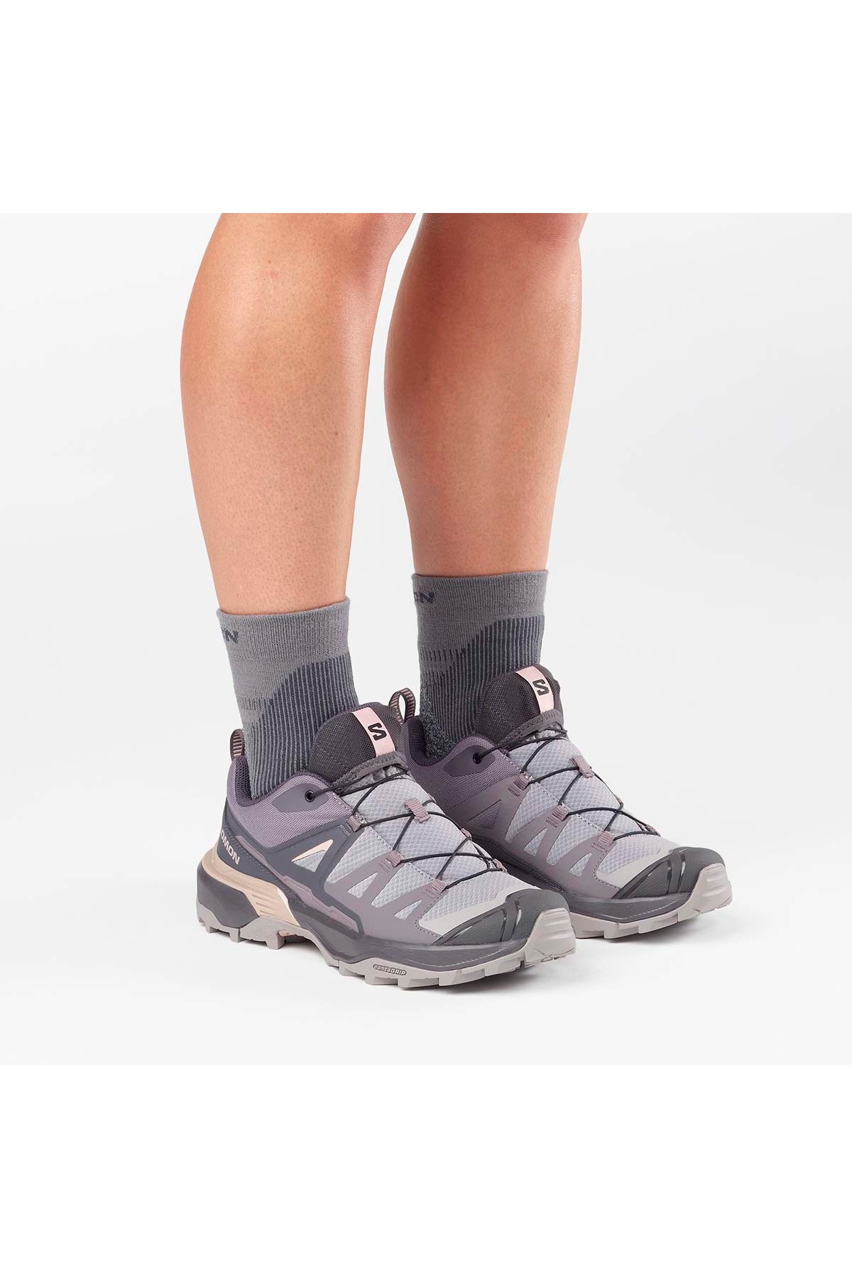 Salomon X Ultra 360 Kadın Mor Outdoor Ayakkabı L49103900 görsel 2