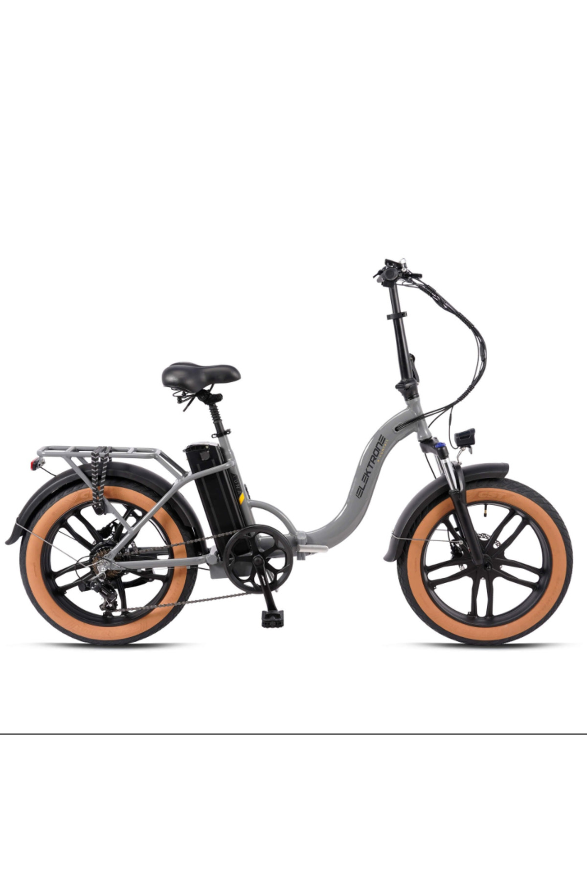 Kron Elektron Luna 20 Hd Elektri̇kli̇ Nardo Gri̇-si̇yah Bi̇si̇klet