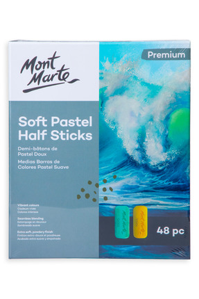 Mont Marte MM Yumuşak Pastel Yarım Çubuk 48'Ii