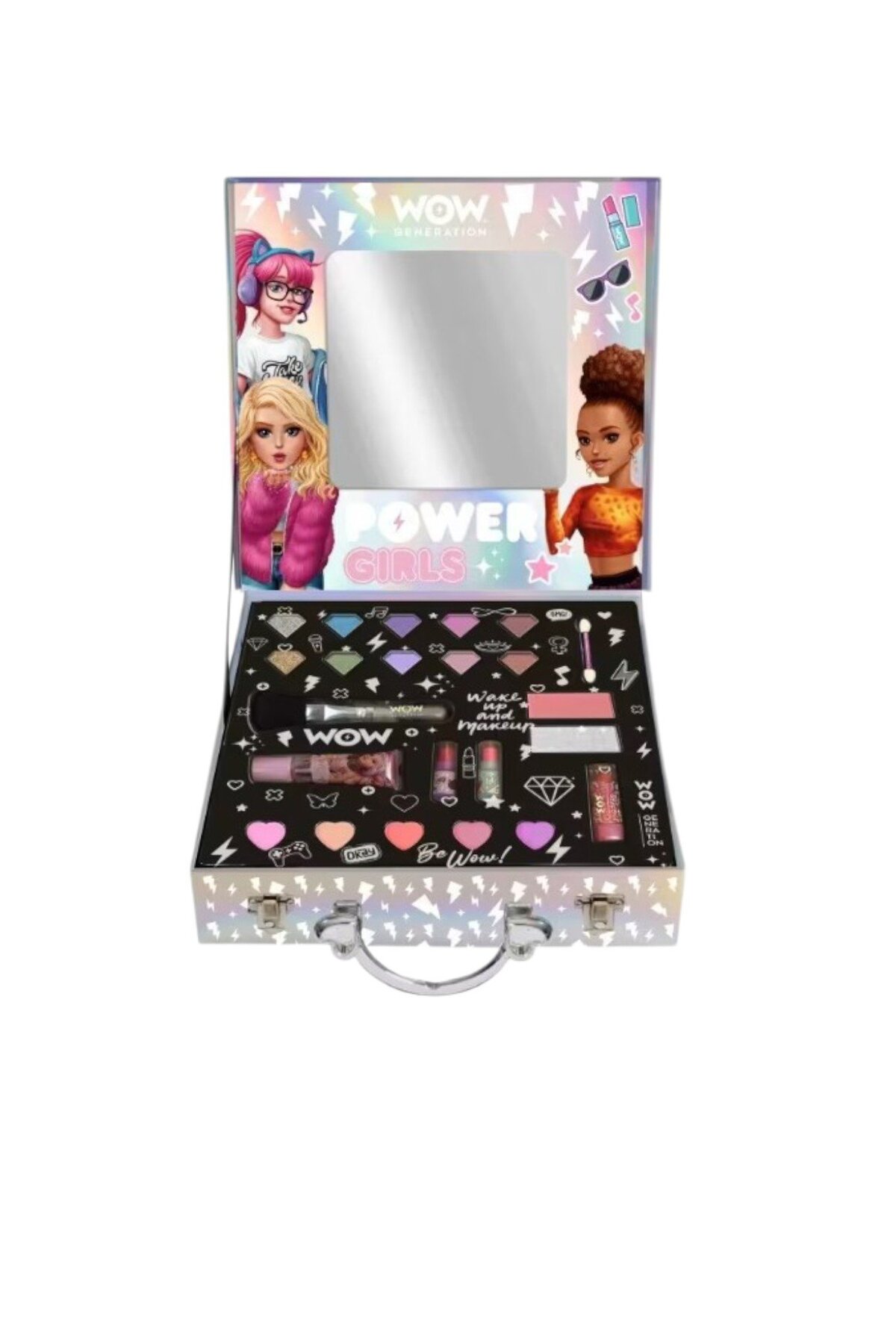 PopŞeker WOW Generation Glam & Go! Işıltılı Makyaj Çantası Seti