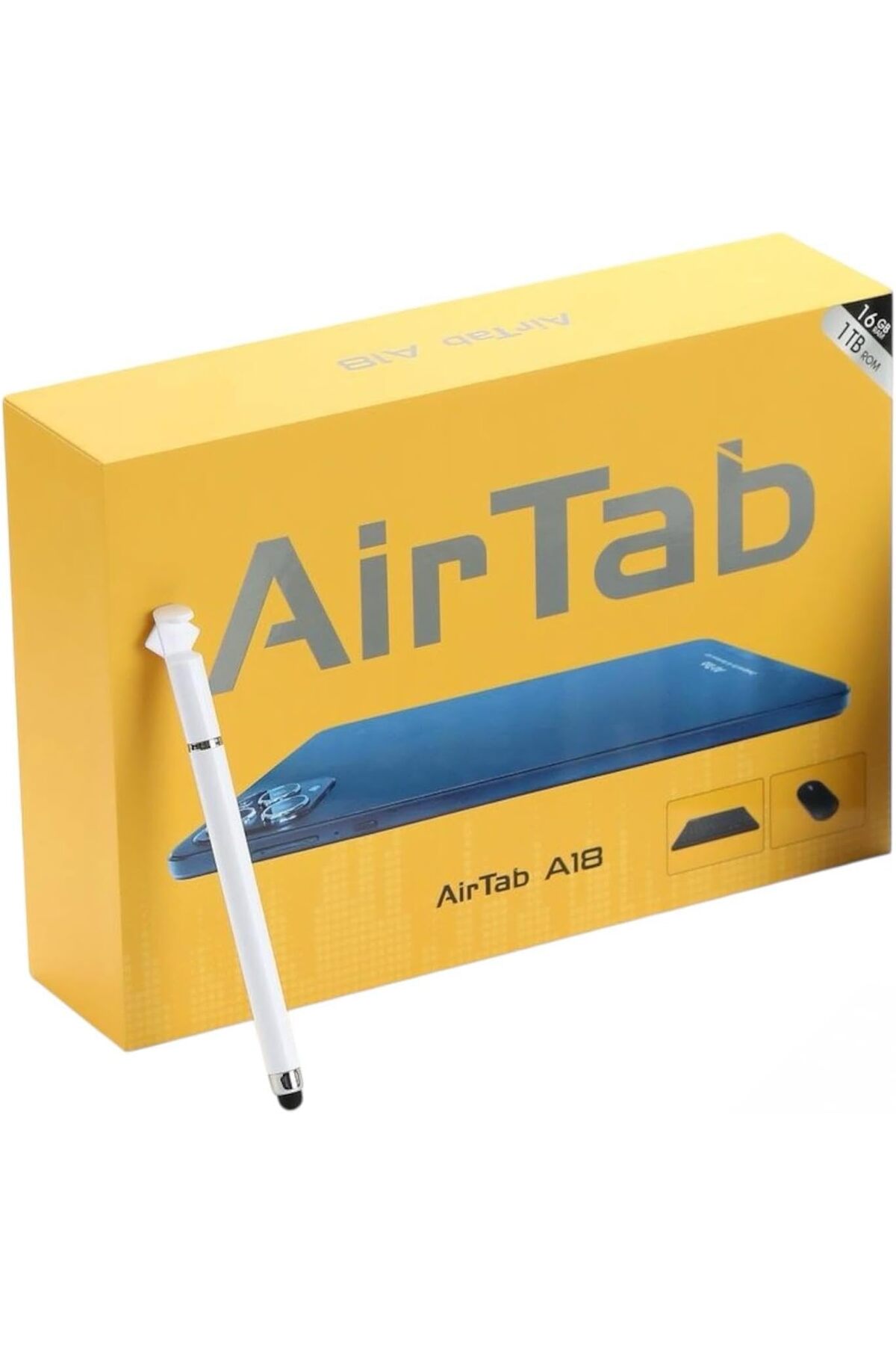 AİRTAB A18 Tablet, 8 Inch FHD Display, Android 15.0, 16GB RAM, 1TB ROM ...