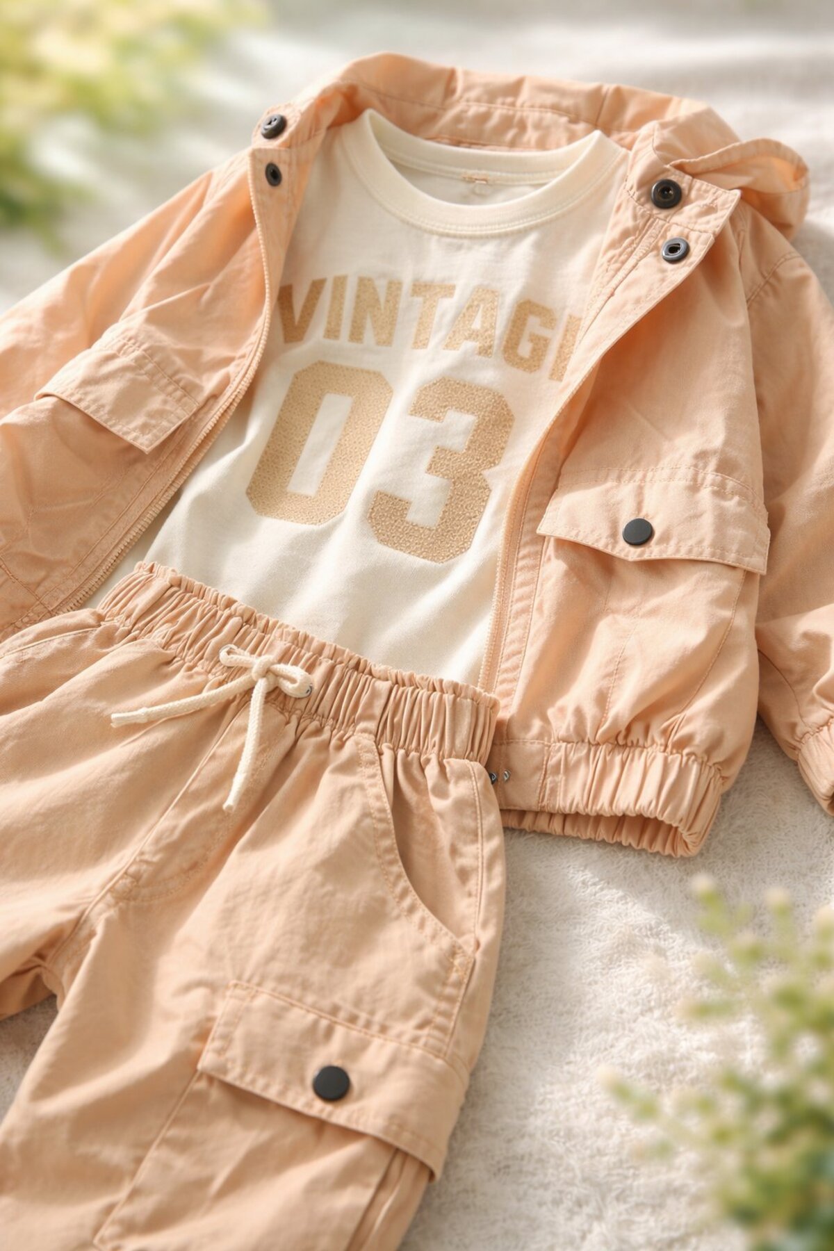 almira anne bebek Kız Çocuk Giyim Seti Gül Kurusu Renkli 3-10 Yaş Bedenler fotoğrafı 4 (önizleme)