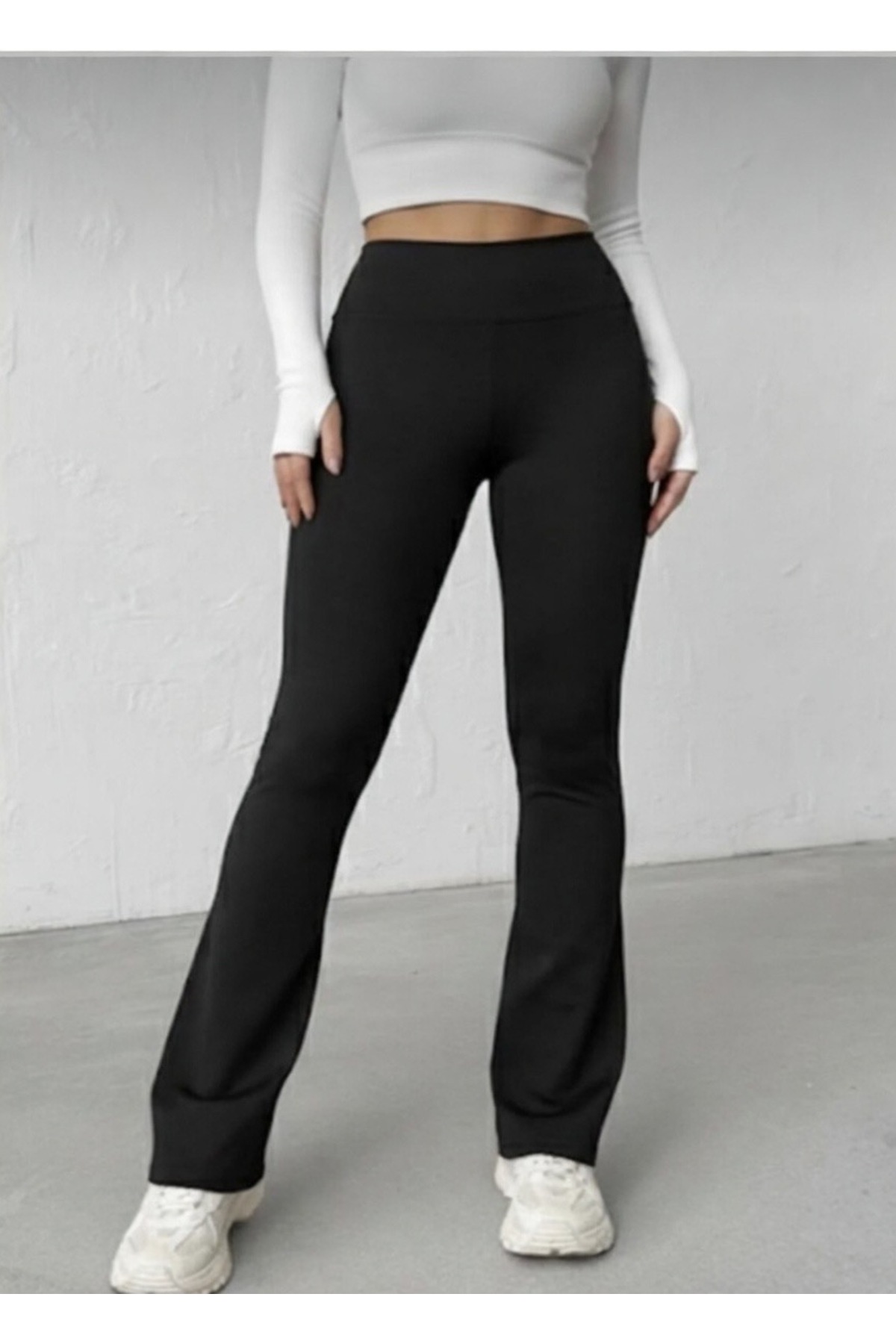 glanour Ženske Visok struk Oblikuje figuru Zvonaste nogavice helanke