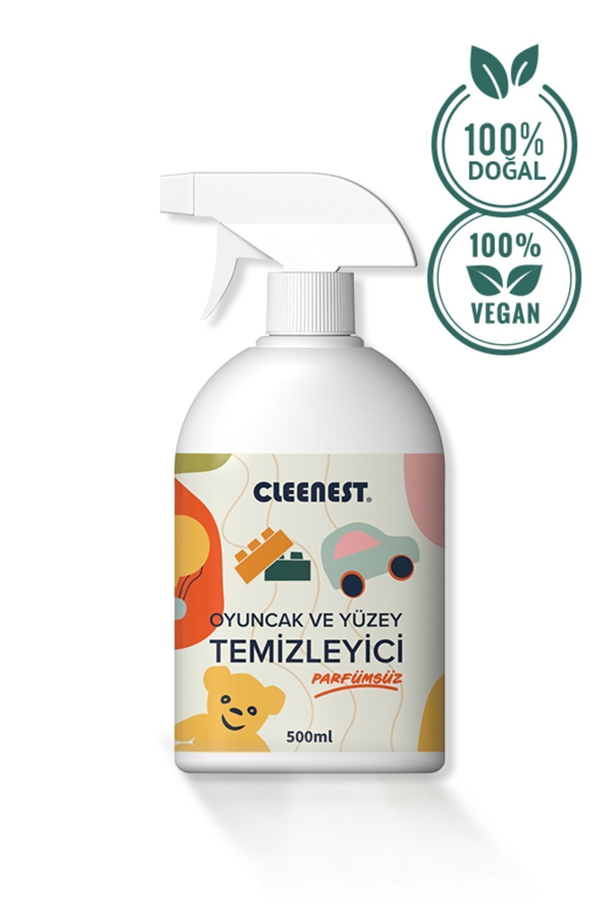 Cleenest Oyuncak Ve Gereç Temizleyici Parfümsüz 500 Ml fotoğrafı 7 (önizleme)