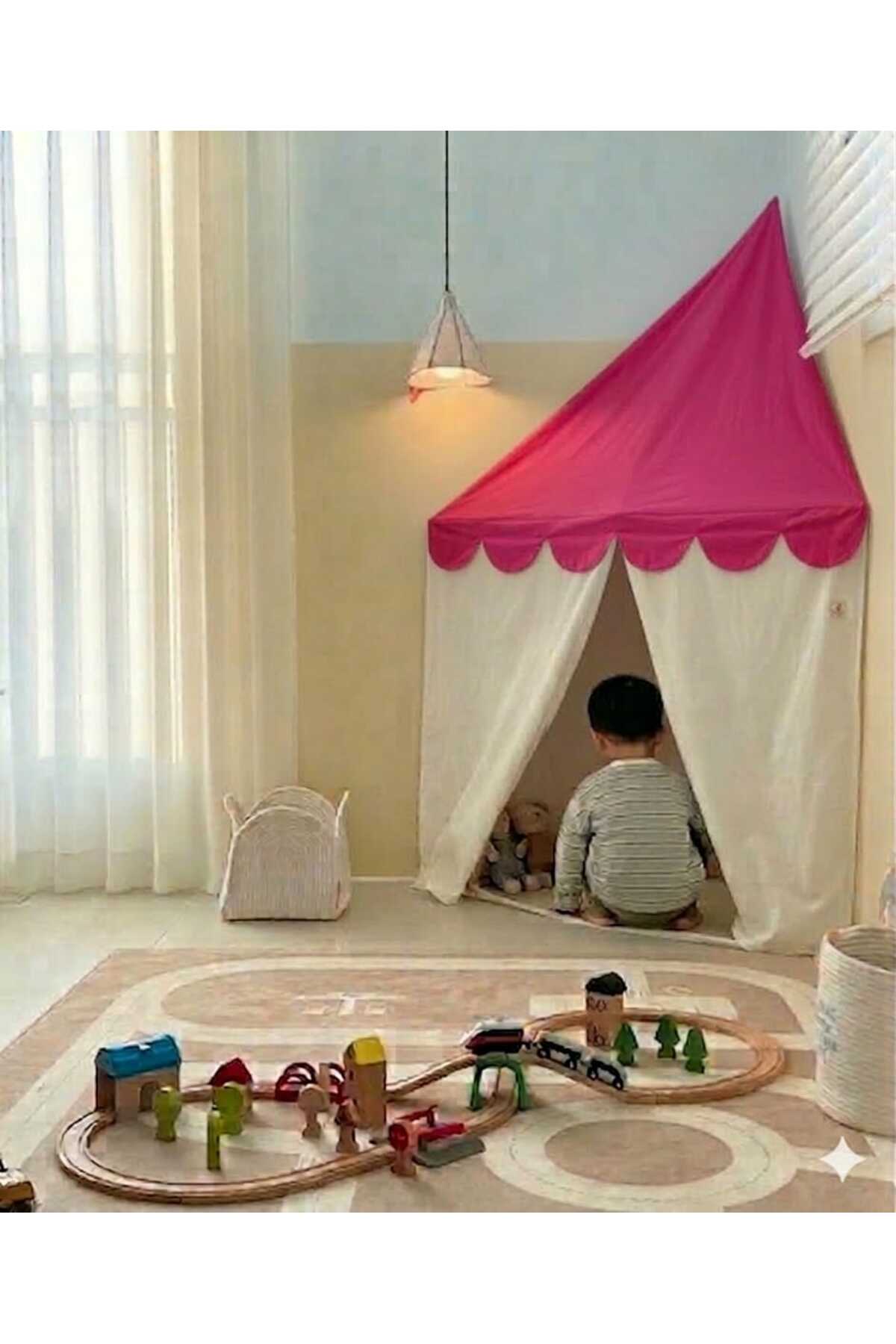 hobizer tekstil Çocuk Oyun Çadırı Oyun Evi fotoğrafı 4 (önizleme)