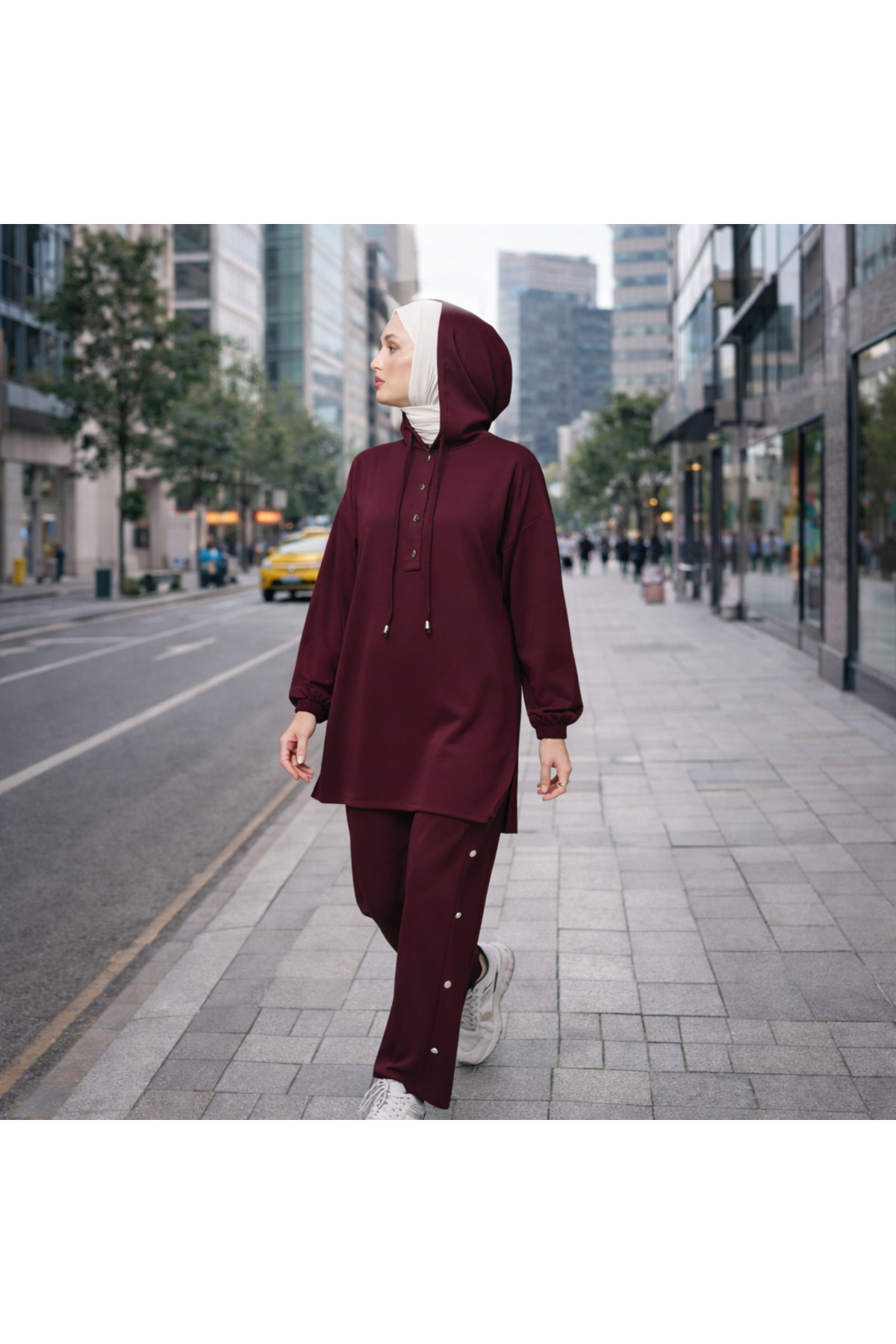 one depot only for quality life Women's Hijab Double Set