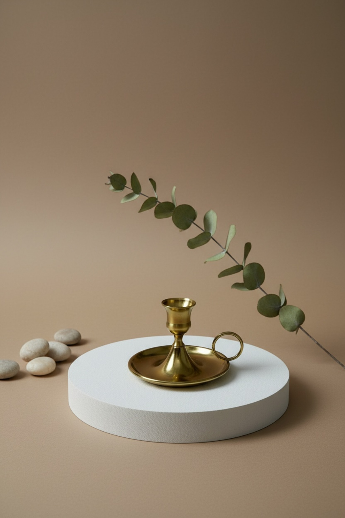 Dekoratif Gold Mumluk | Modern Tasarım Şık Salon & Masa Üstü Şinanay Mumluk