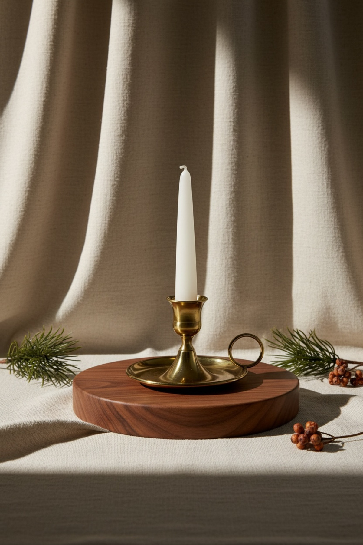 Dekoratif Gold Mumluk | Modern Tasarım Şık Salon & Masa Üstü Şinanay Mumluk