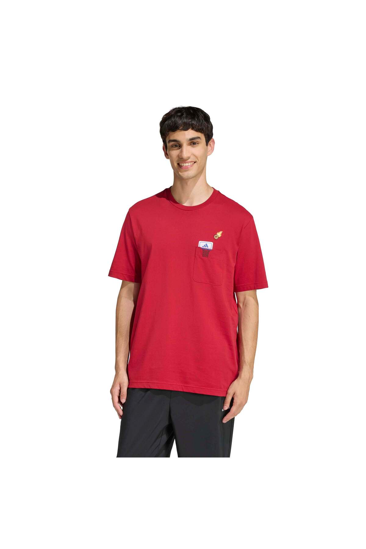 1_org_zoom تیشرت اسپرت adidas آدیداس مردانه M Mini Bball T KB2525 اورجینال - تصویر 1