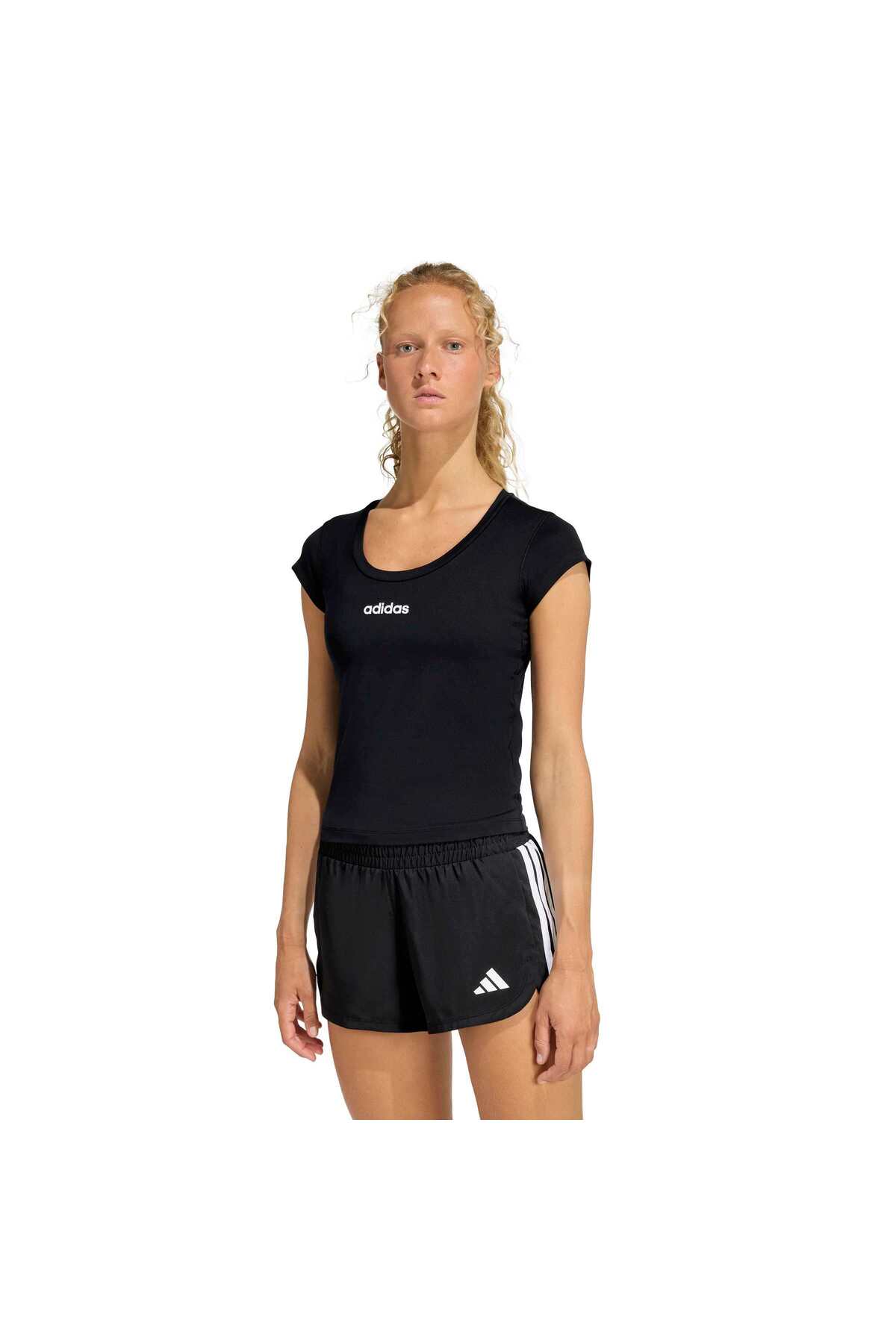 adidas Q1 Hyg Baby Tee Kadın Spor T-shirt KC7676