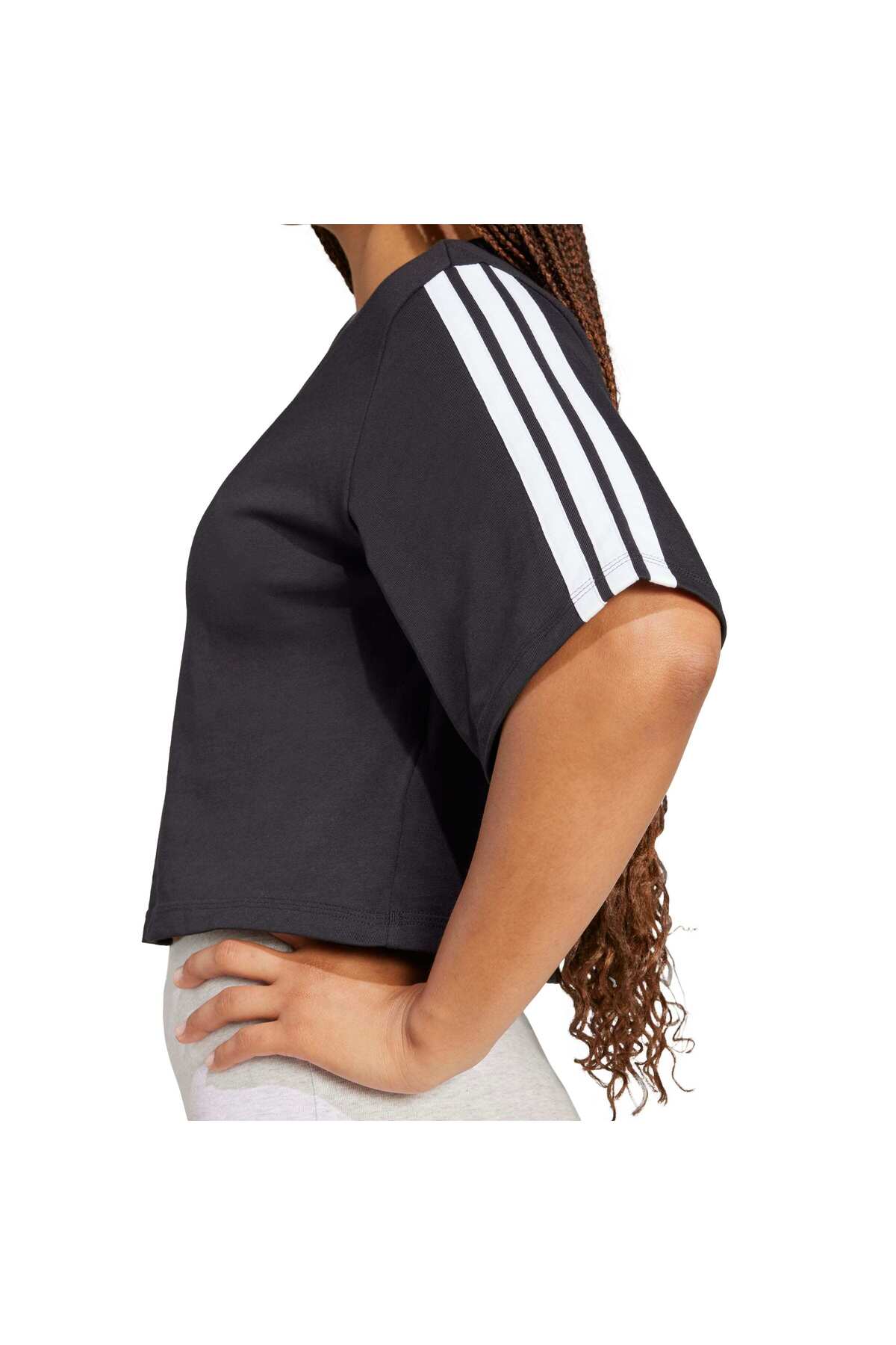 adidas W 3S Sj Tlr T Kadın Spor T-shirt JD4998 görsel 6