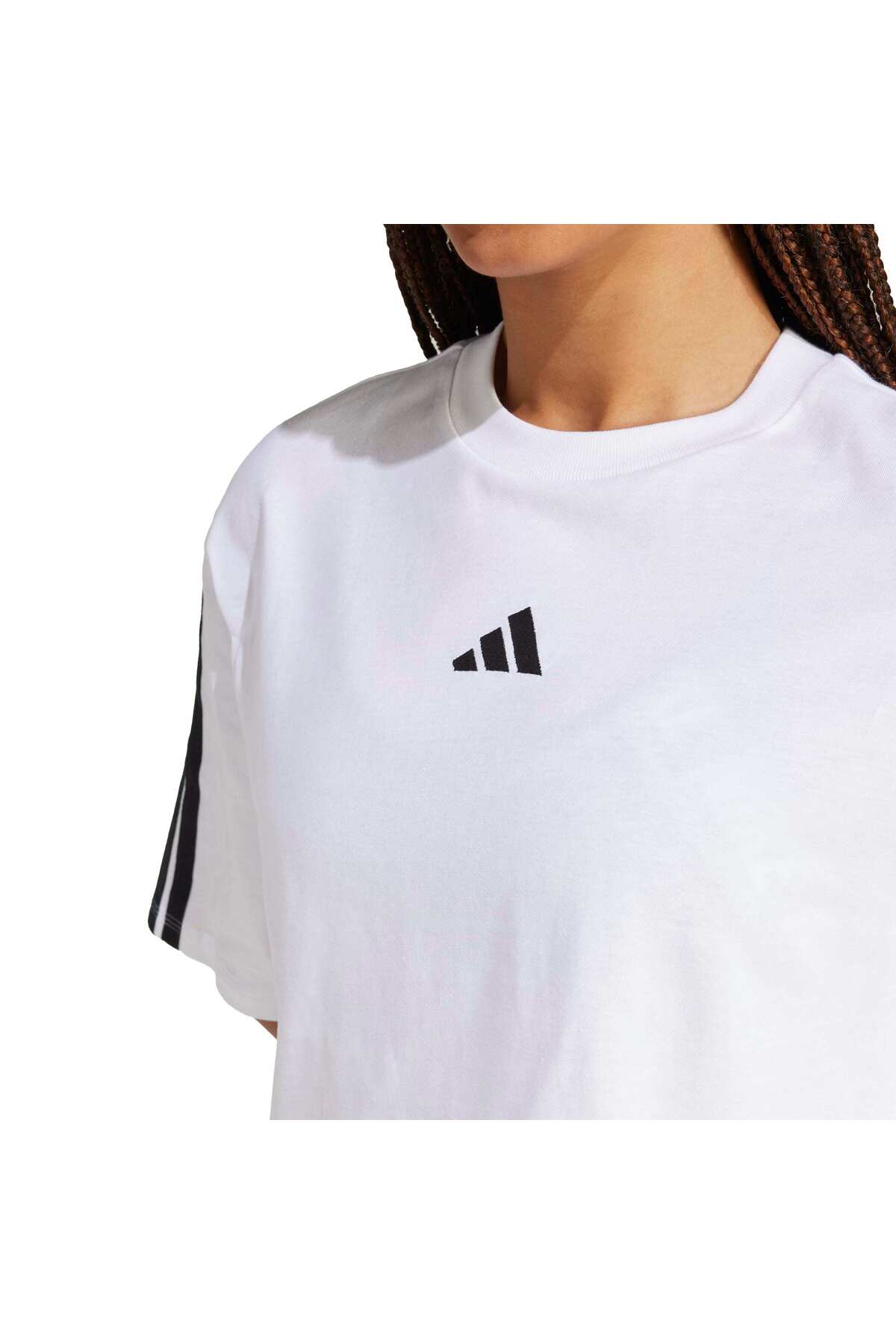 adidas W 3S Sj Tlr T Kadın Spor T-shirt JD4999 görsel 6
