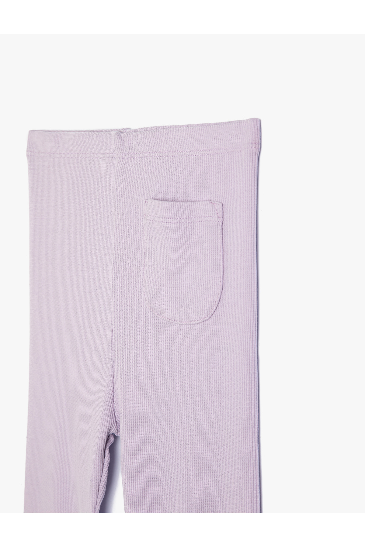 Koton Basic Tayt Ribanalı Cep Detaylı Pamuklu fotoğrafı 3 (önizleme)