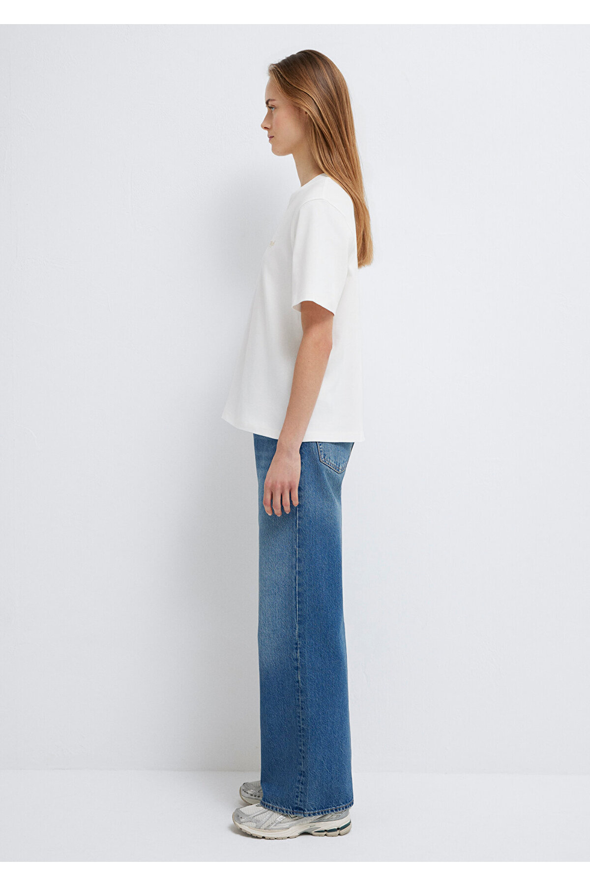 Mavi  Jeans Baskılı Ekru Tişört Regular Fit / Normal Kesim 1613804-80194 - Görsel 5