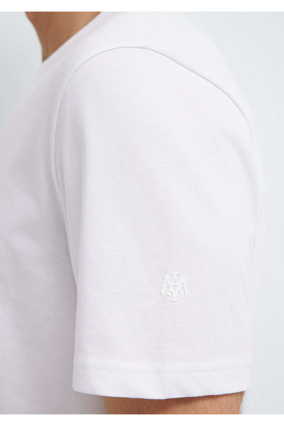 Mavi  Beyaz Basic Tişört Regular Fit / Normal Kesim 0613477-620 - Görsel 8