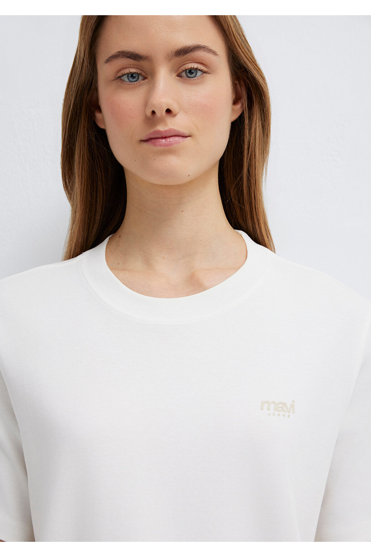 Mavi  Jeans Baskılı Ekru Tişört Regular Fit / Normal Kesim 1613804-80194 - Görsel 7