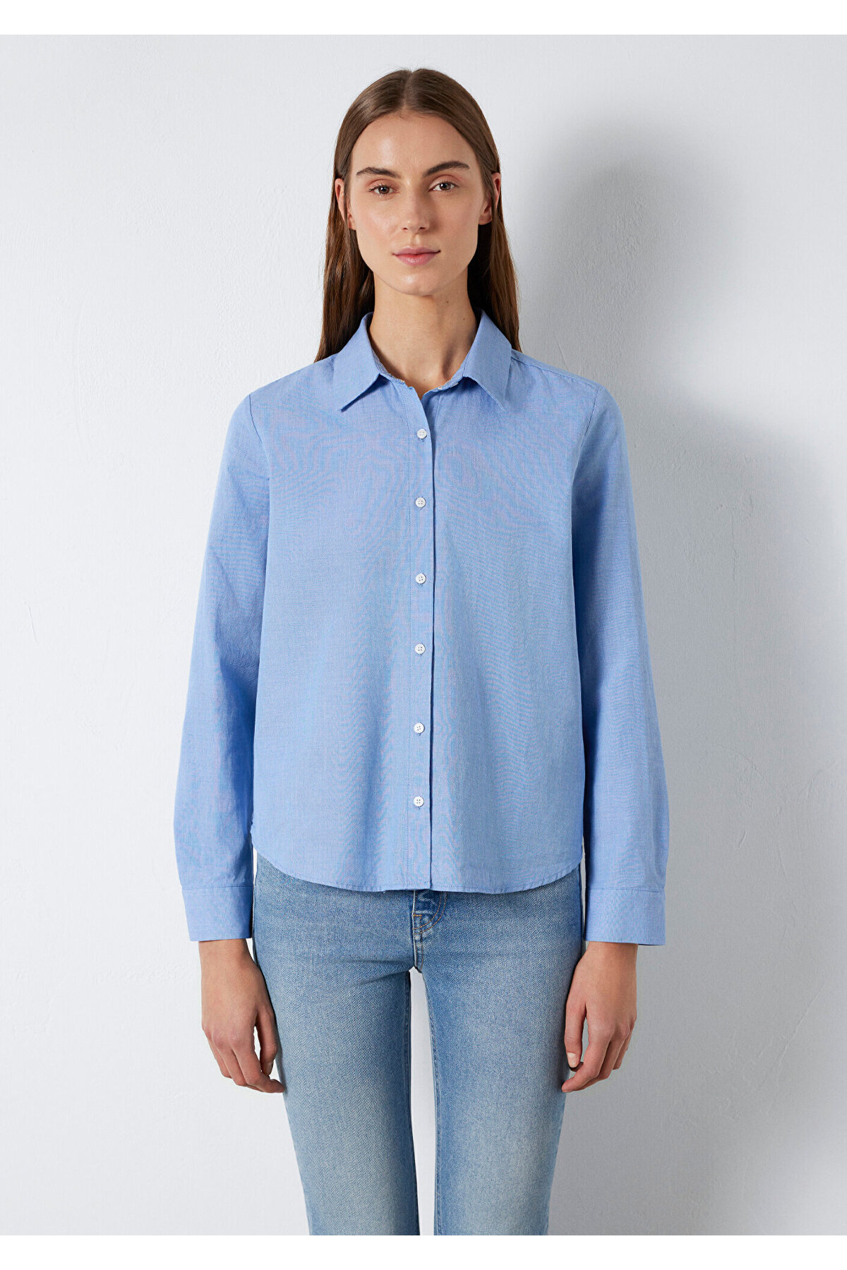 Mavi  Gömlek Regular Fit / Normal Kesim 1211381-81509 - Görsel 5